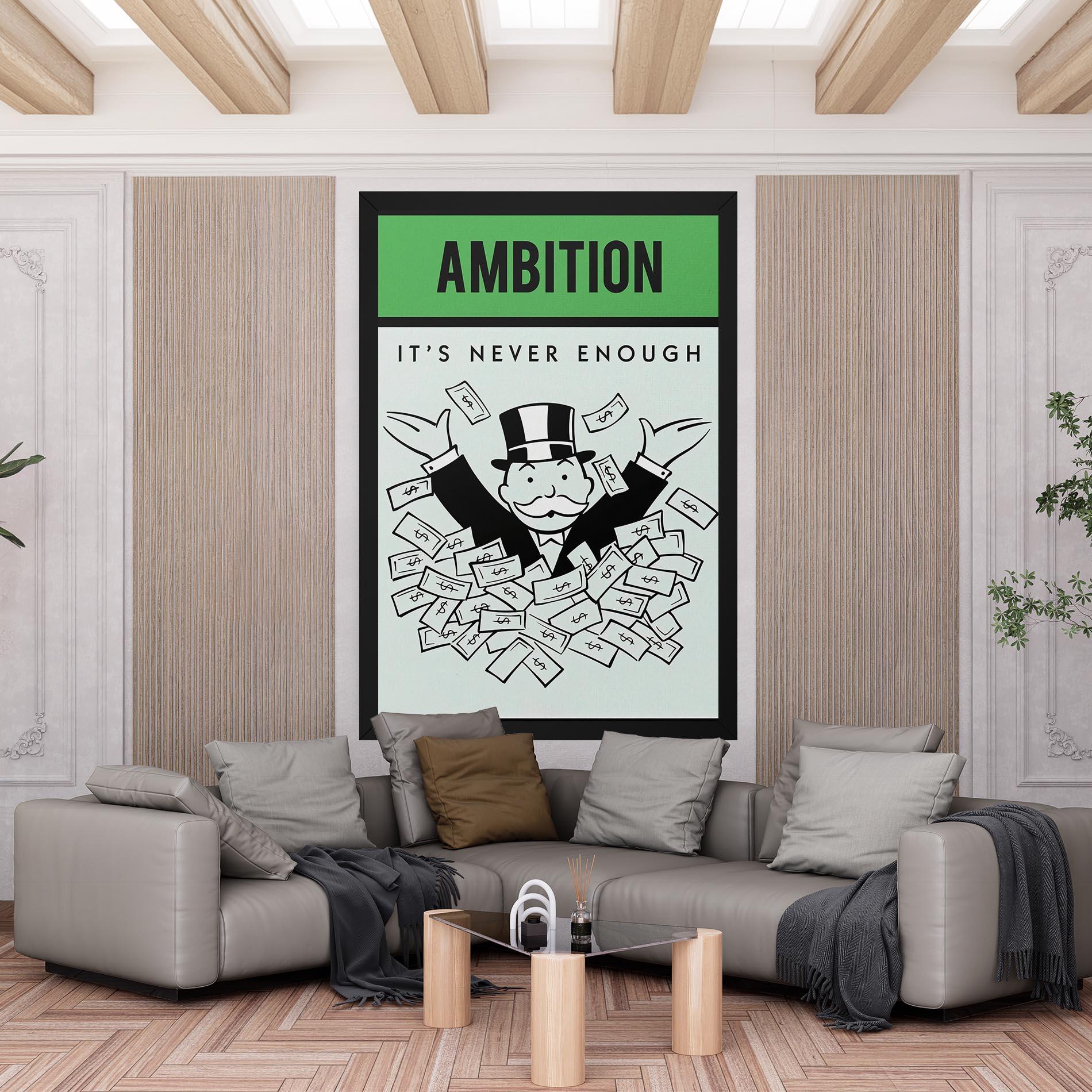 Leinwandbild AMBITION mockup 6