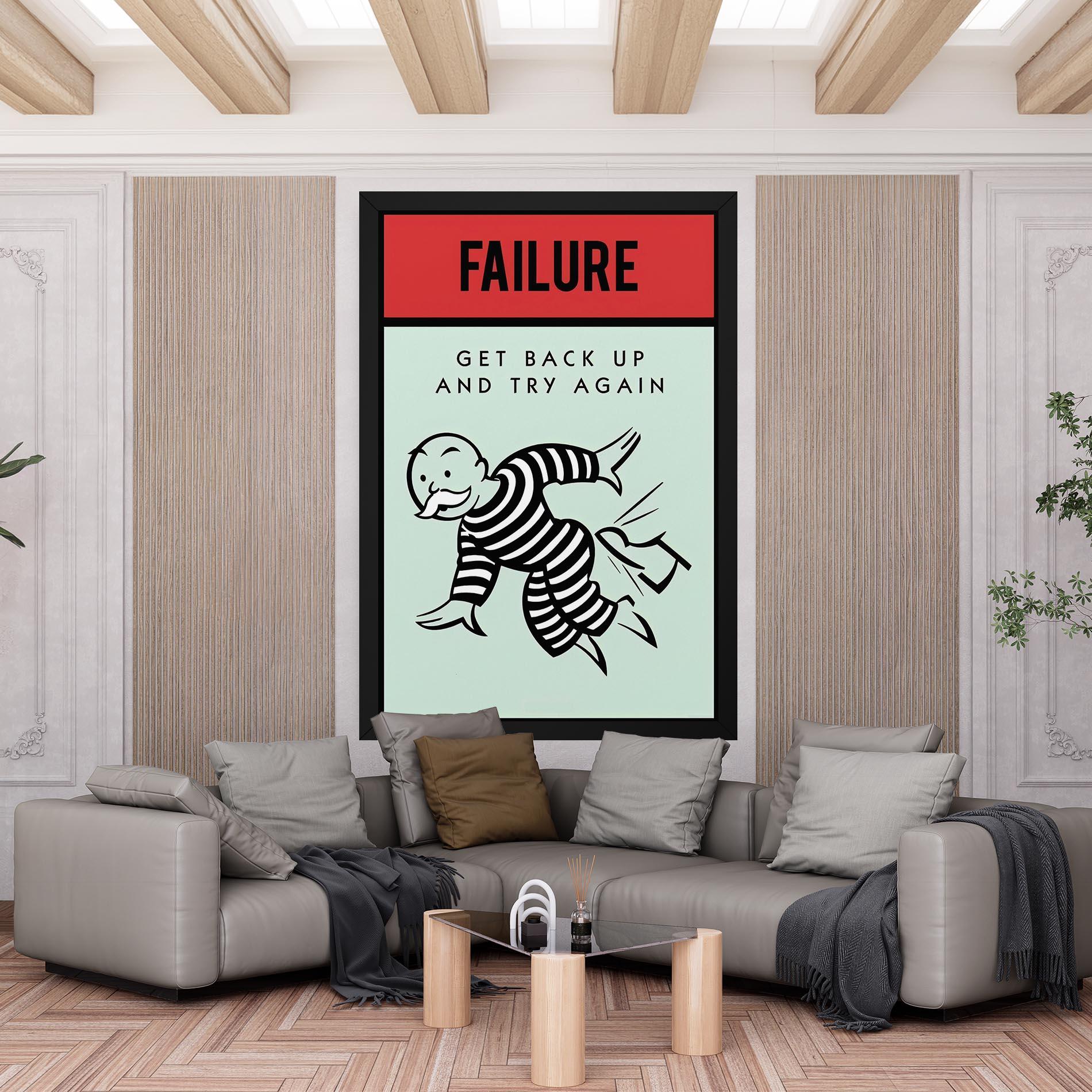 Leinwandbild FAILURE mockup 6