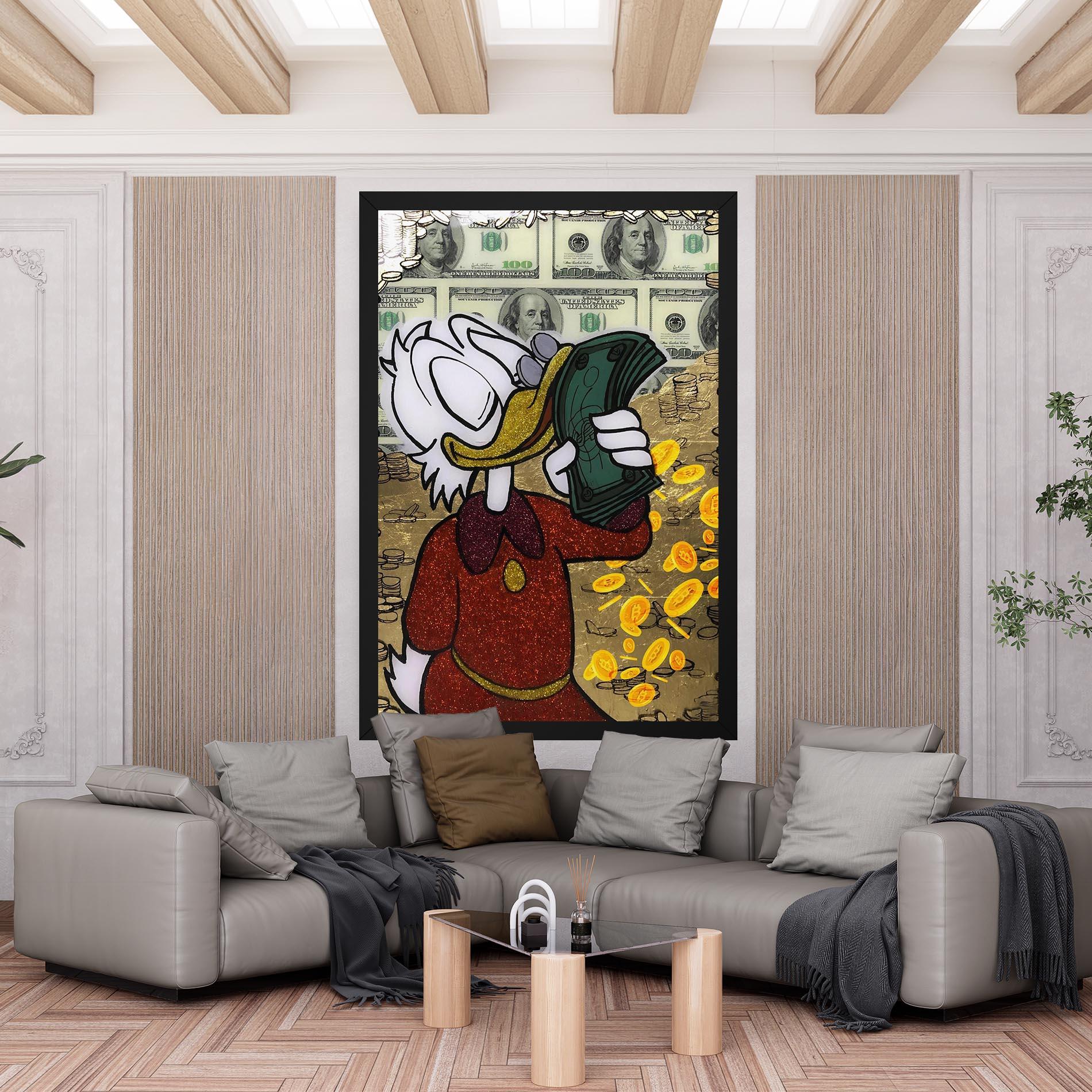 Leinwandbild Smell Like Money mockup 6