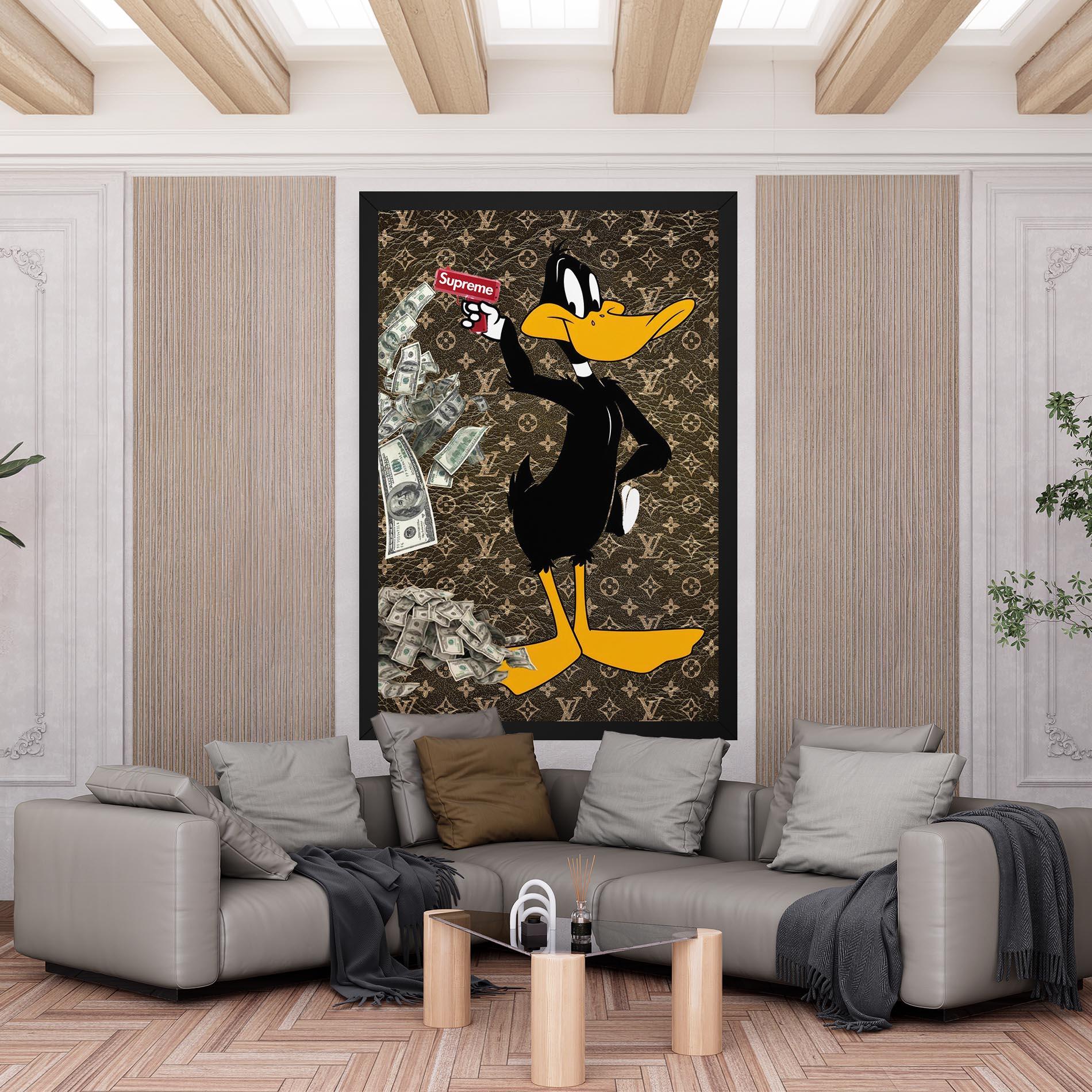 Leinwandbild Supreme Daffy mockup 6