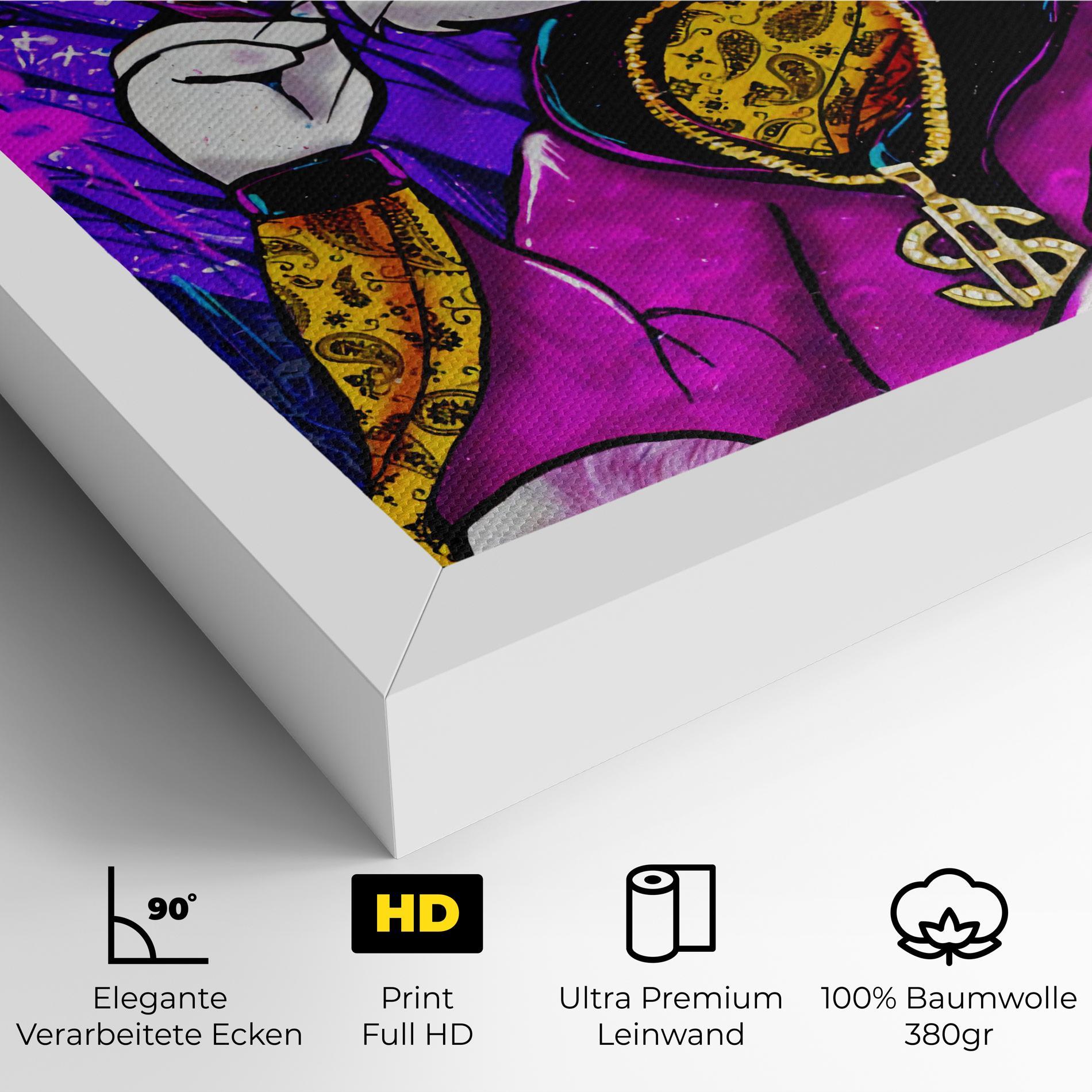 Leinwandbild Boss Buny mockup 4