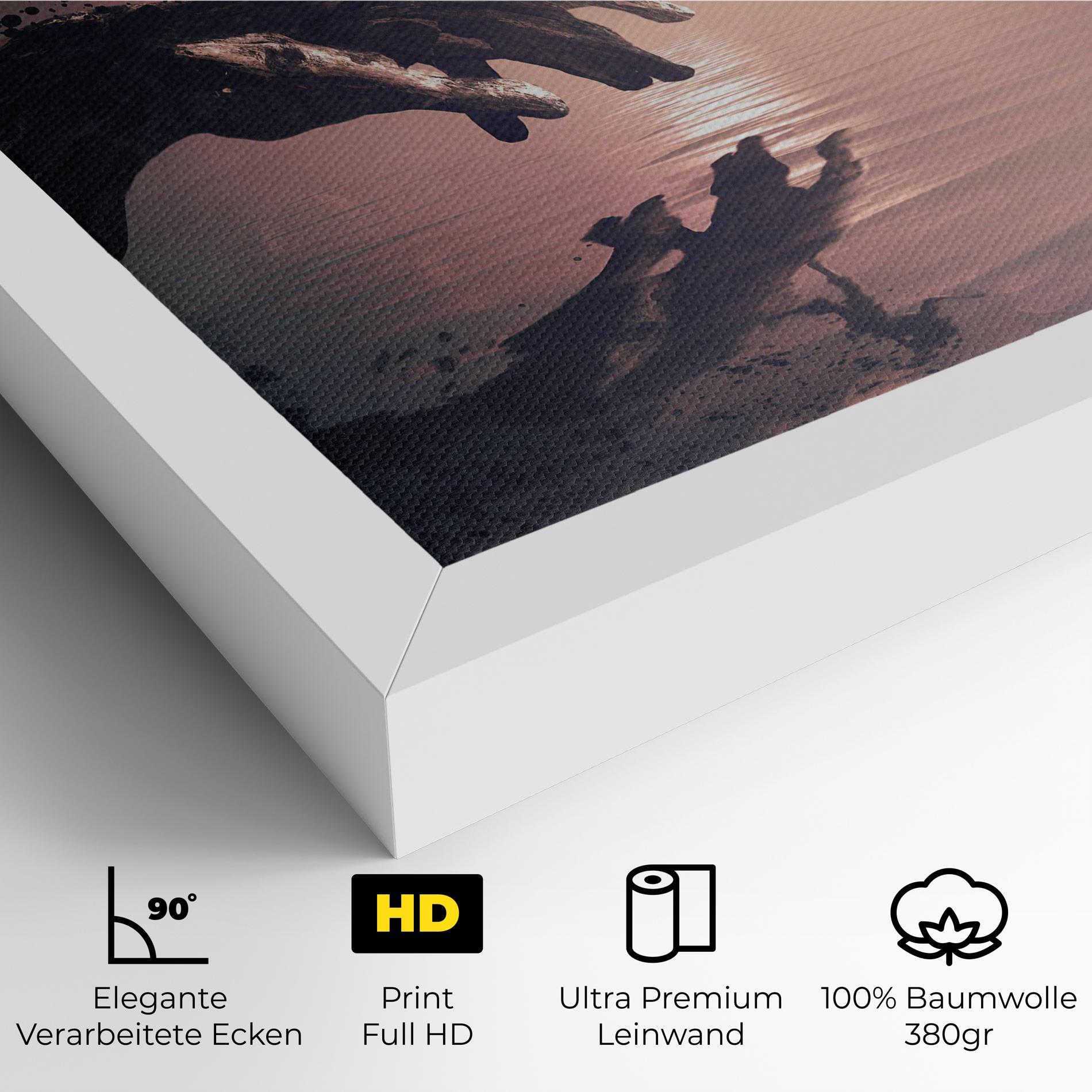 Leinwandbild Life Story mockup 4