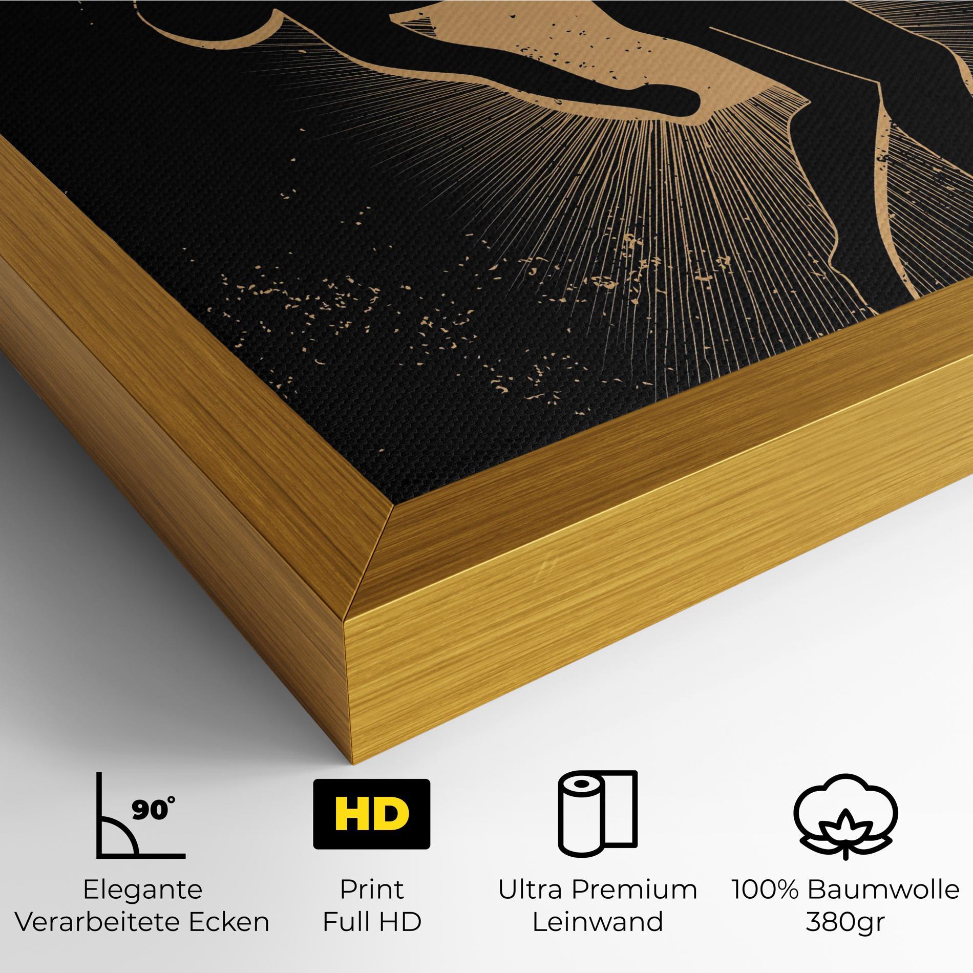 Leinwandbild Body And Soul mockup 4