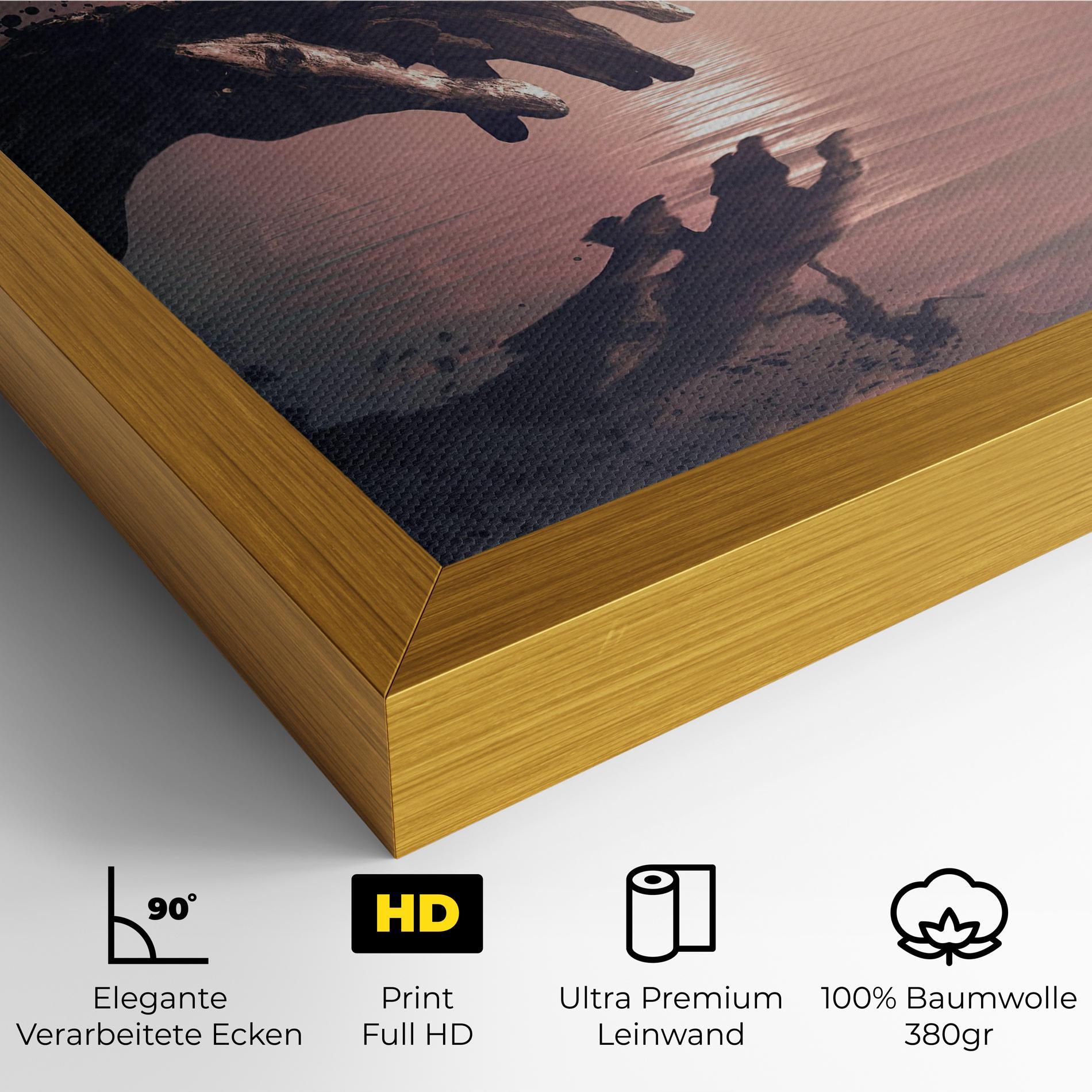 Leinwandbild Life Story mockup 4