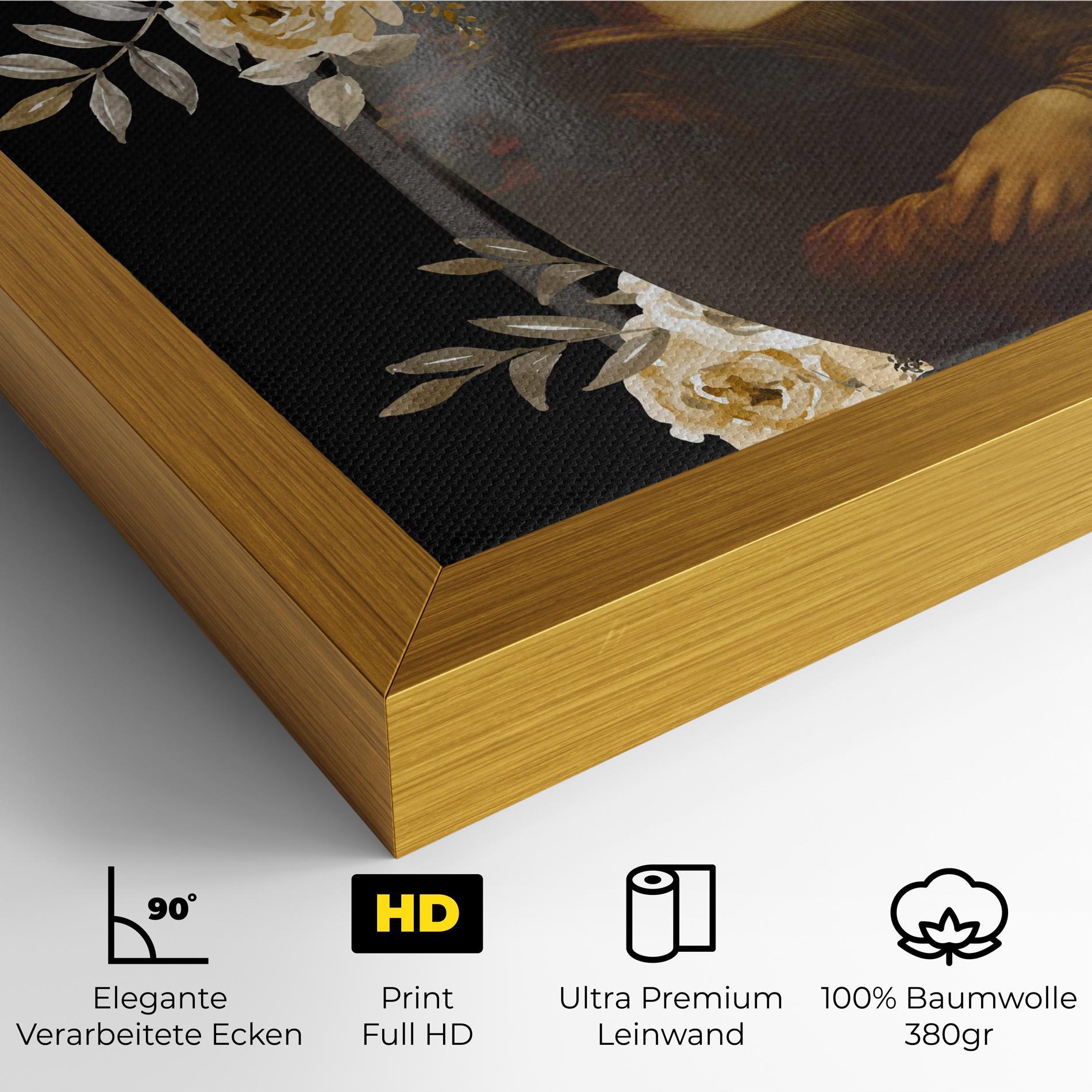 Leinwandbild Monalisa Bomb mockup 4