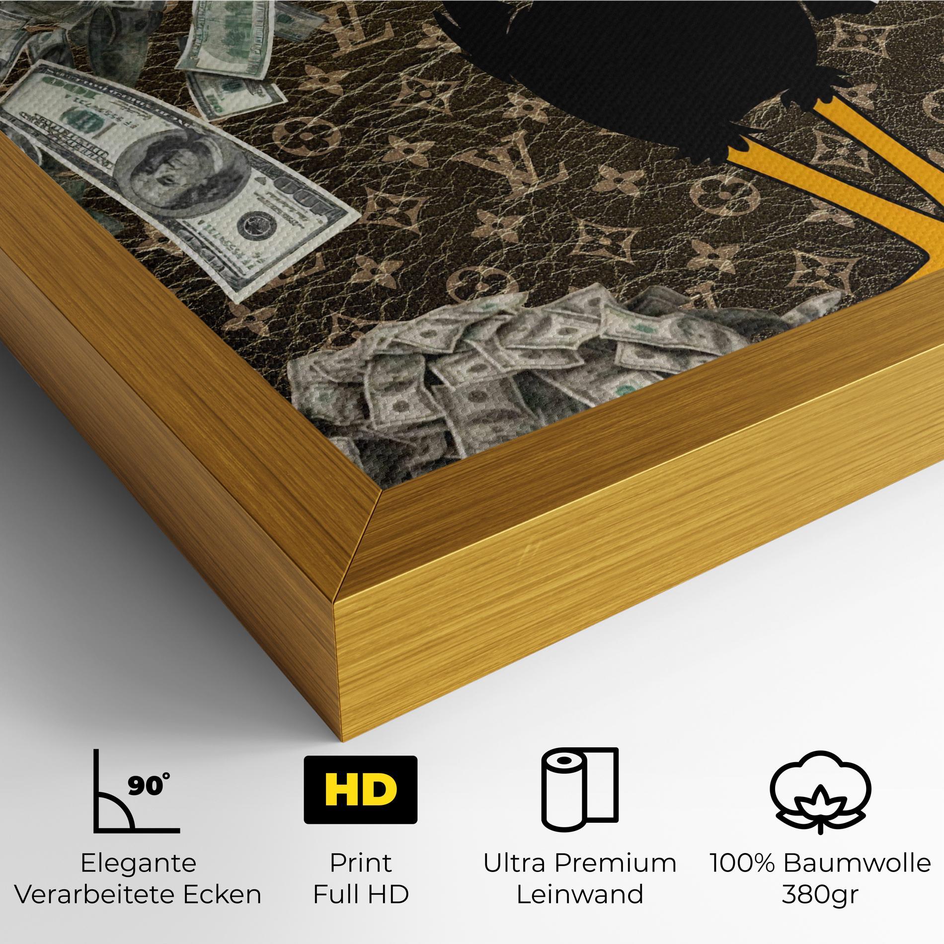 Leinwandbild Supreme Daffy mockup 4