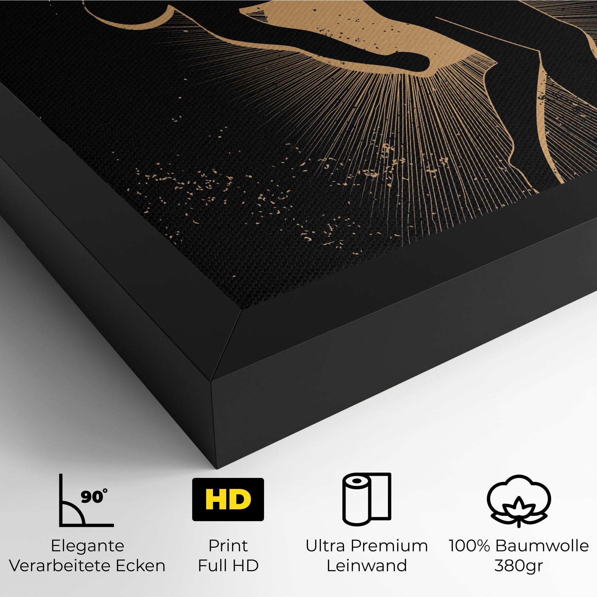 Leinwandbild Body And Soul mockup 4