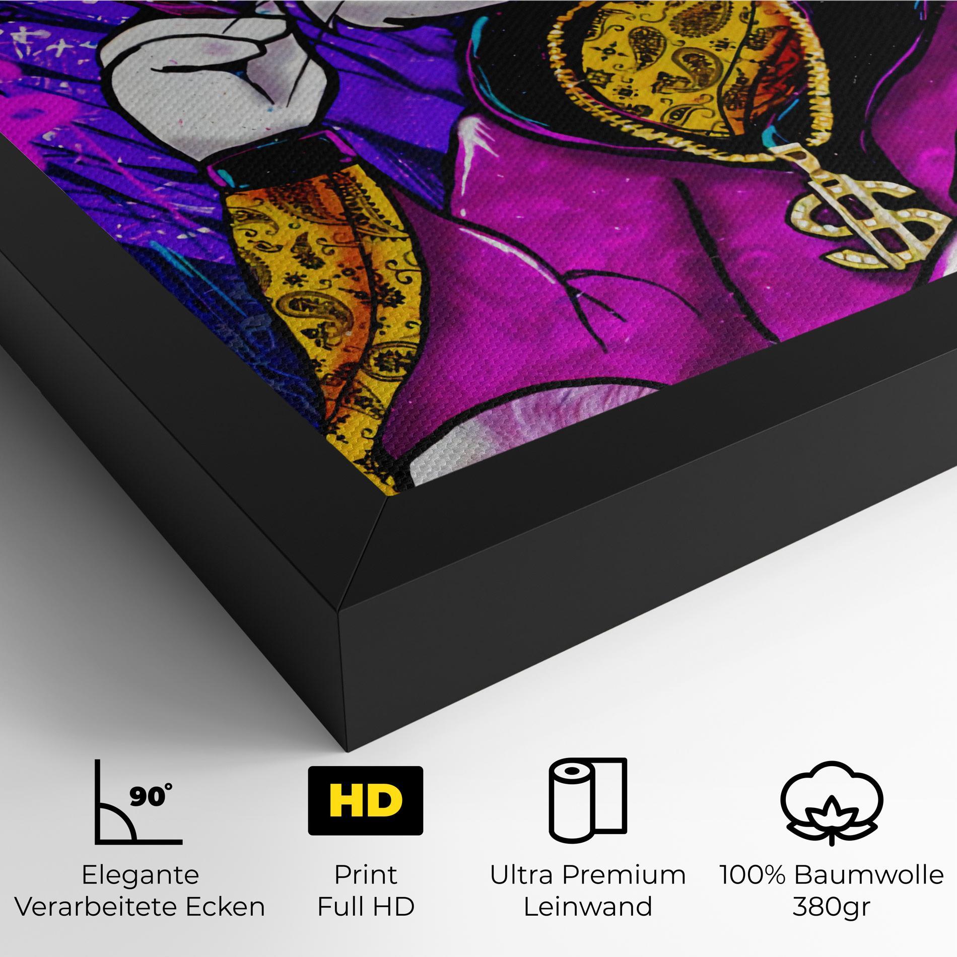 Leinwandbild Boss Buny mockup 4