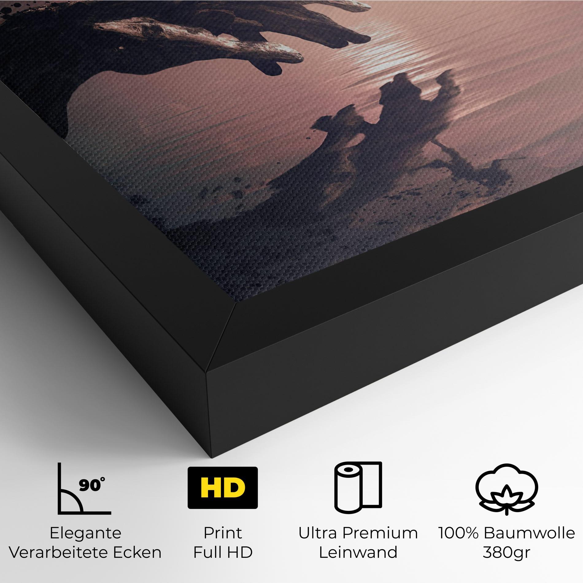 Leinwandbild Life Story mockup 4
