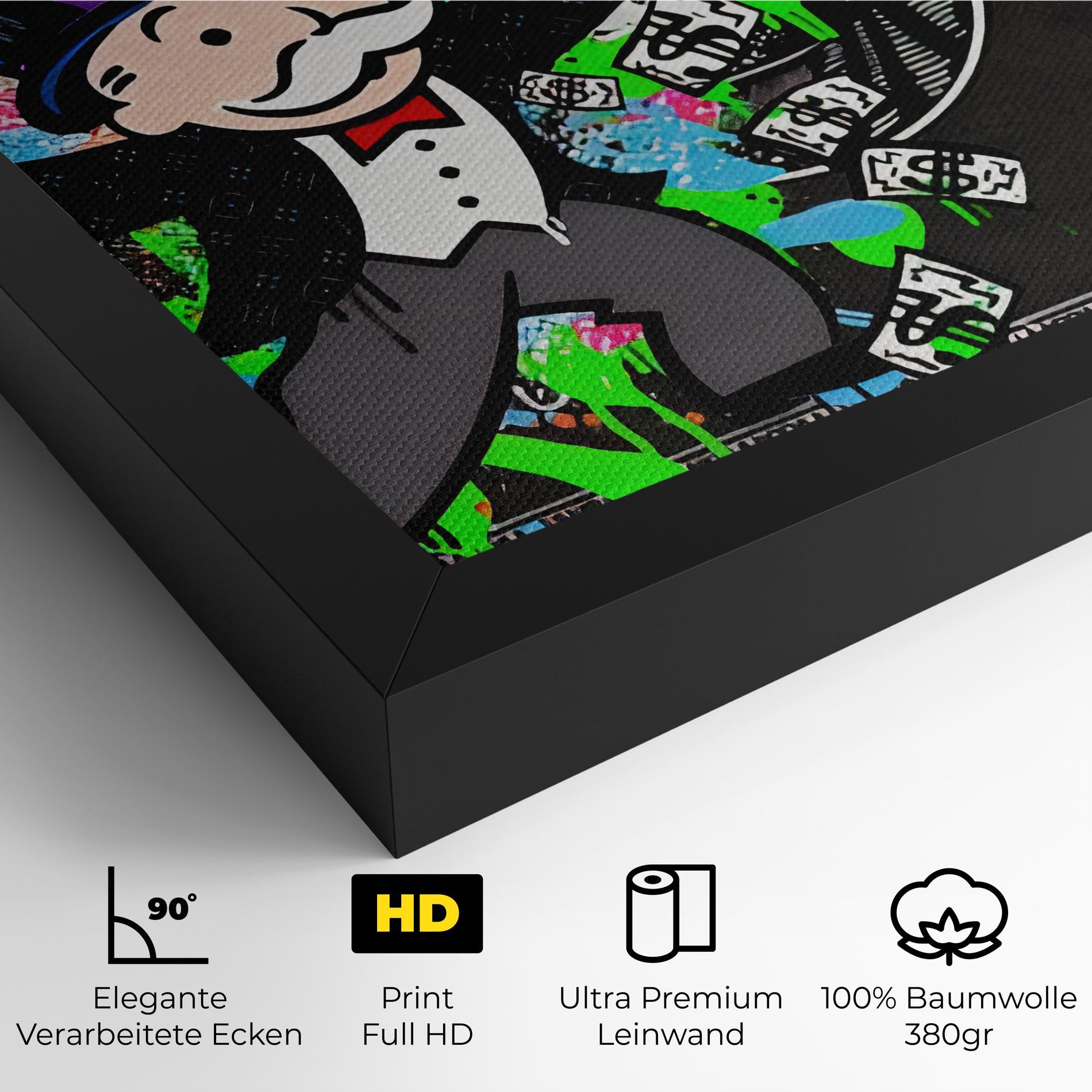 Leinwandbild Make Money mockup 4