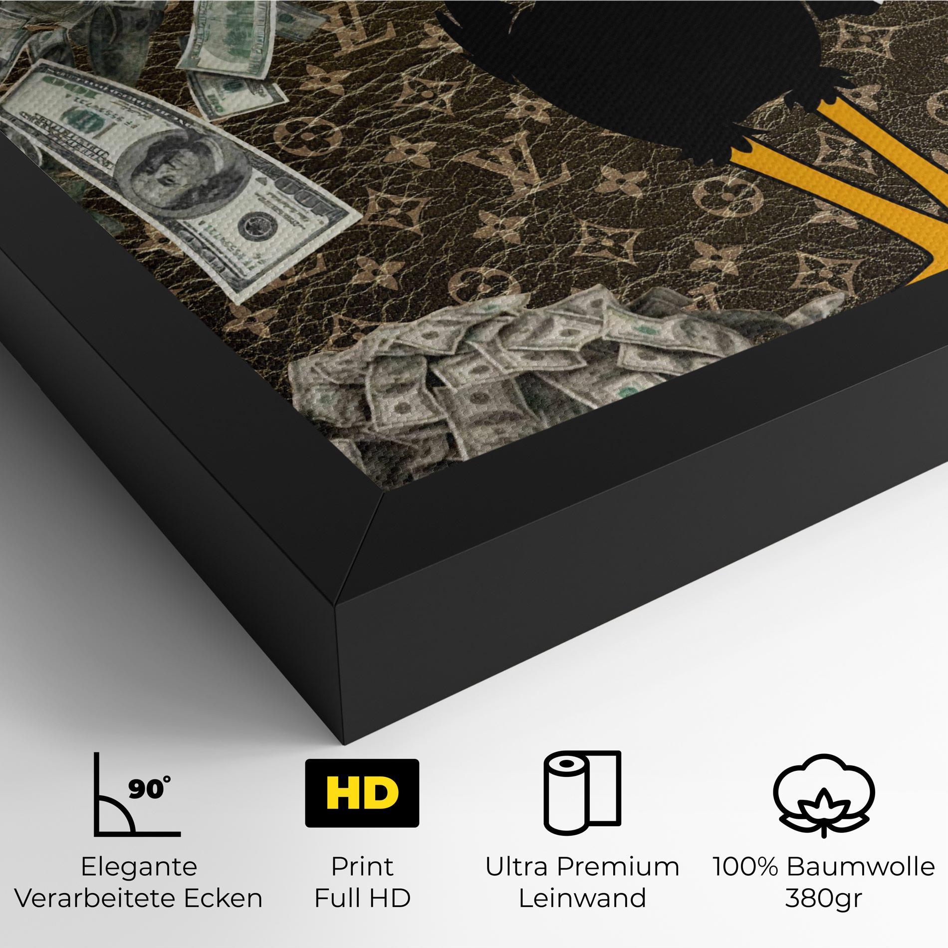 Leinwandbild Supreme Daffy mockup 4