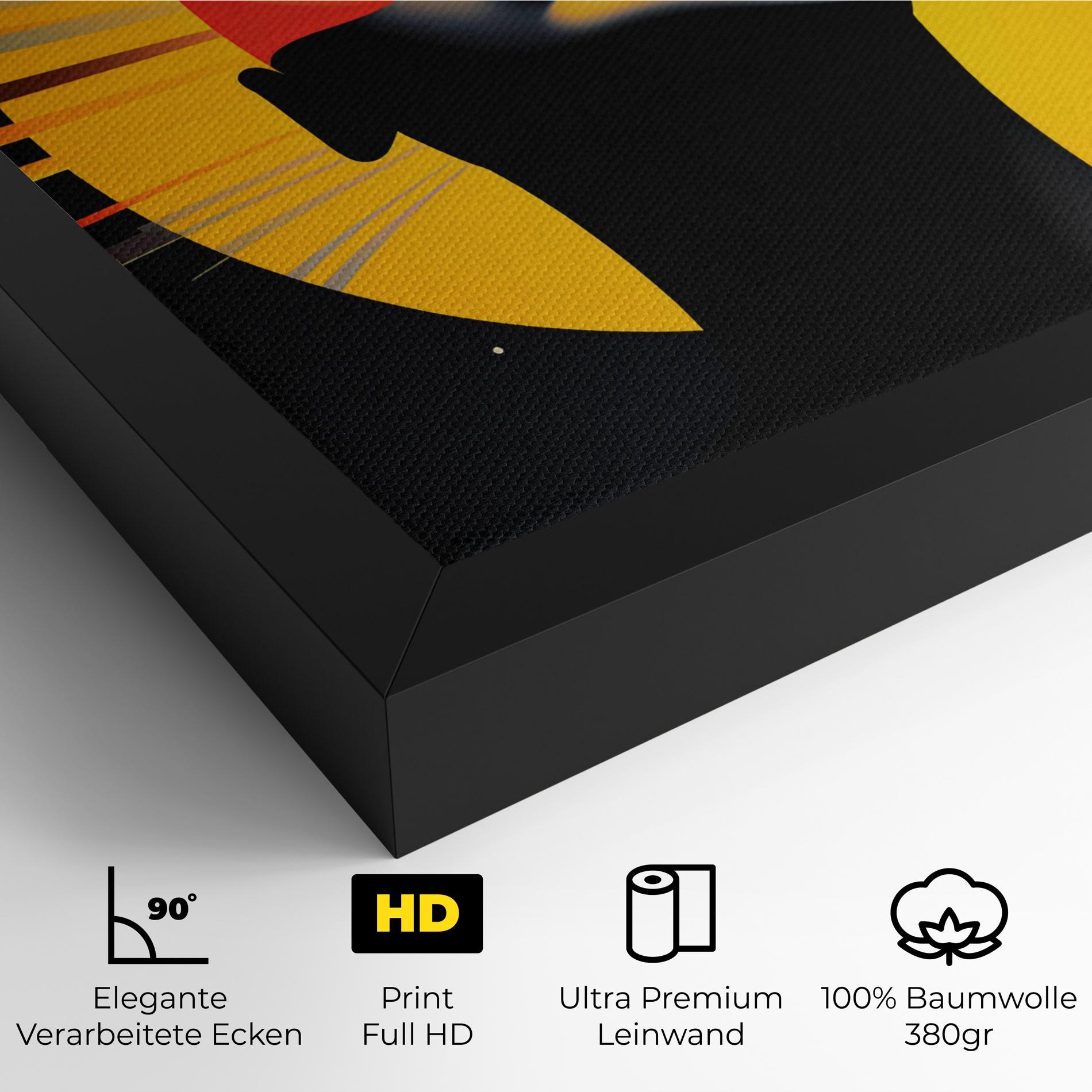 Leinwandbild Synthetic Dreamy Profile mockup 4