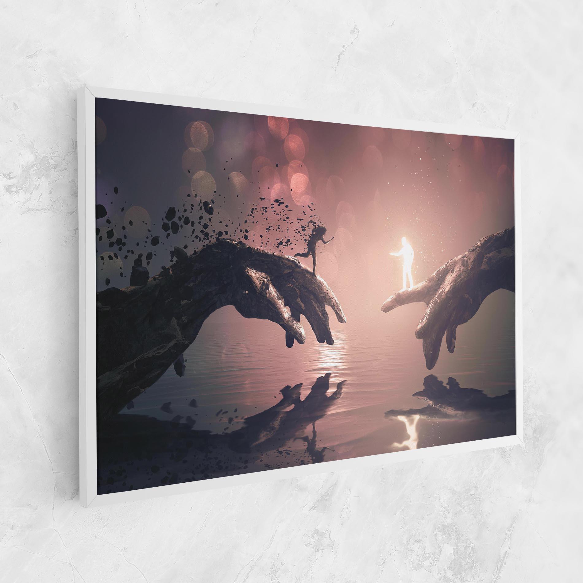 Leinwandbild Life Story mockup 1