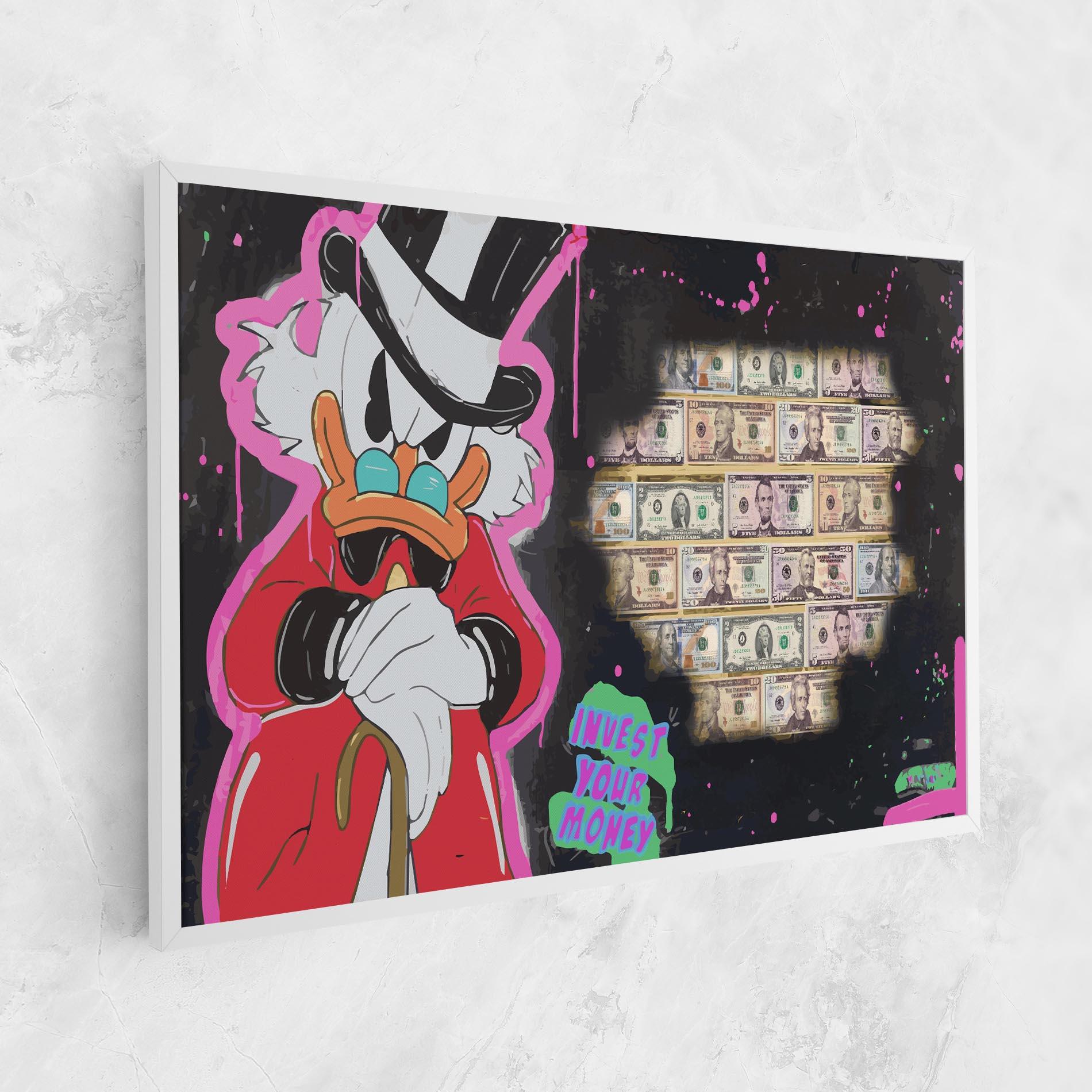 Leinwandbild Money Advice mockup 1