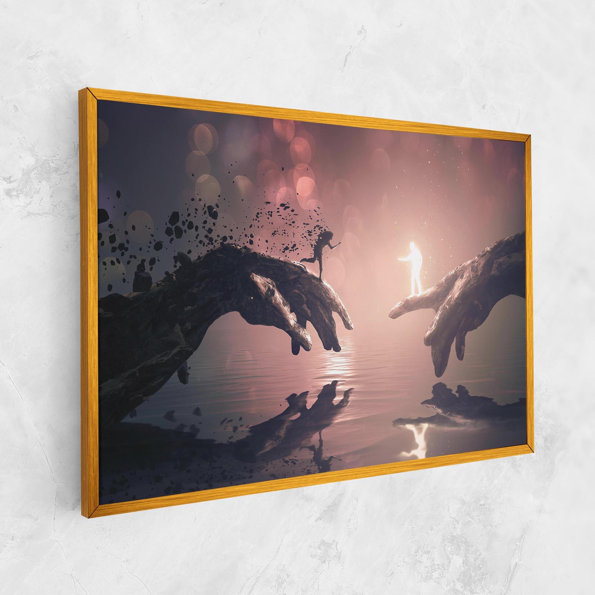 Leinwandbild Life Story mockup 1