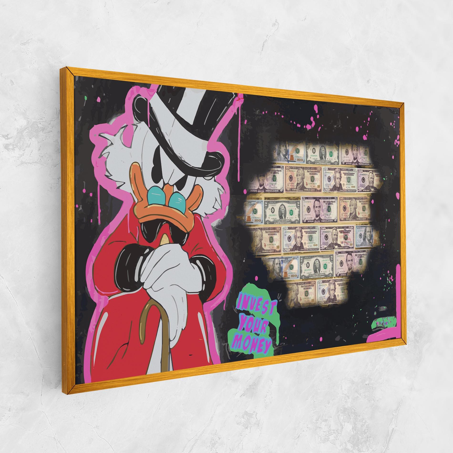 Leinwandbild Money Advice mockup 1