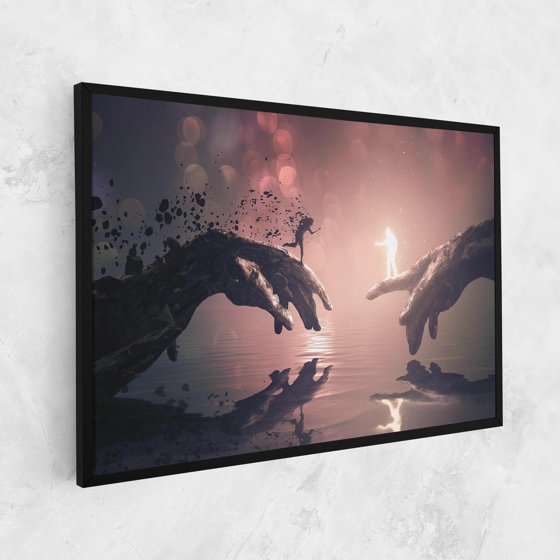 Leinwandbild Life Story mockup 1