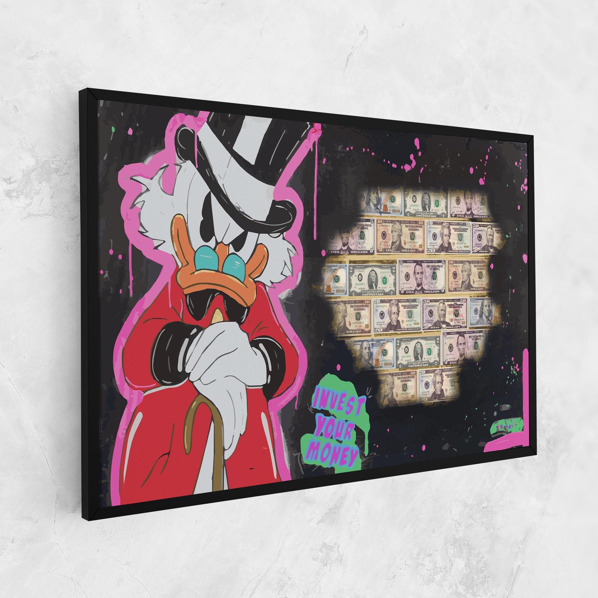 Leinwandbild Money Advice mockup 1