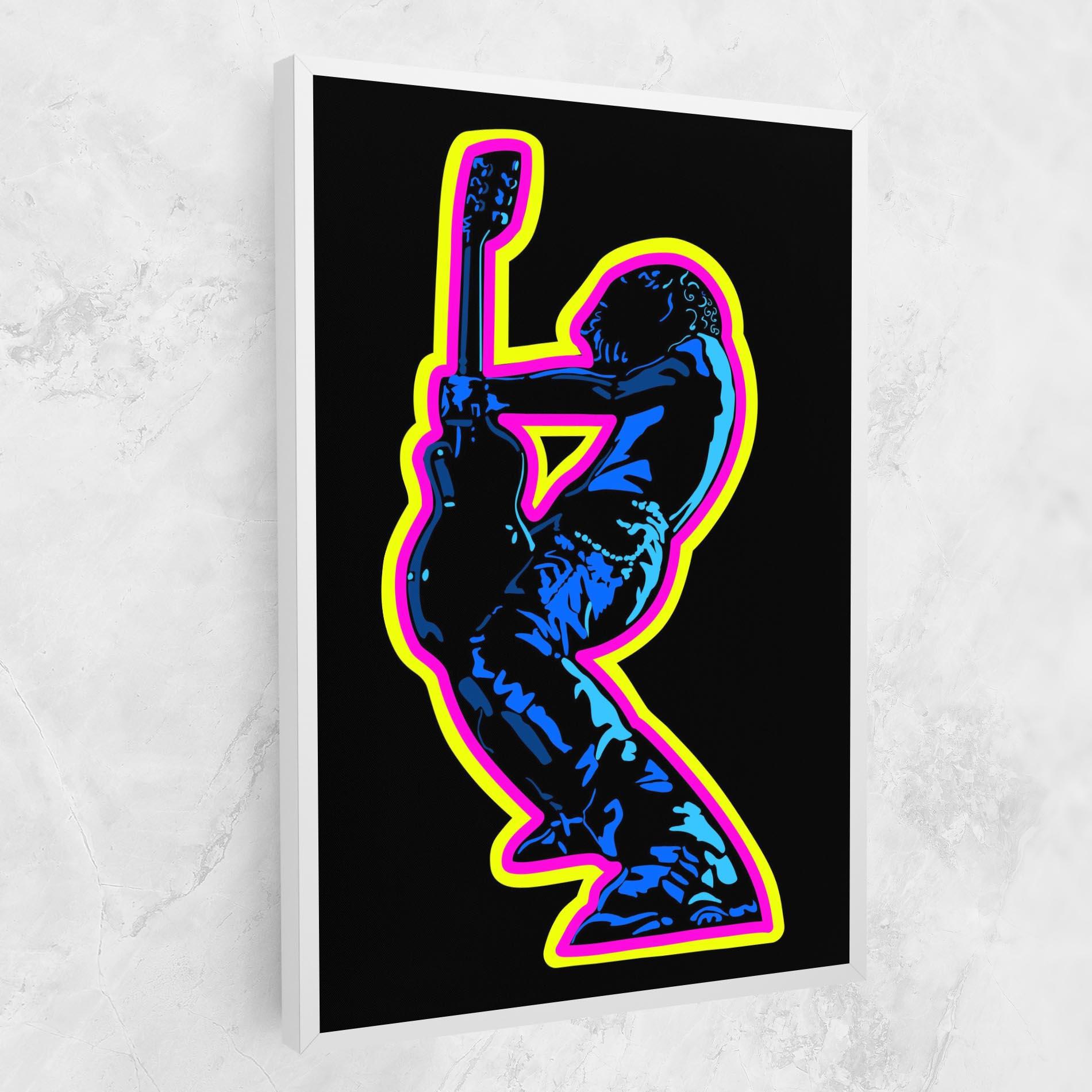 Leinwandbild Guitarist Art mockup 1