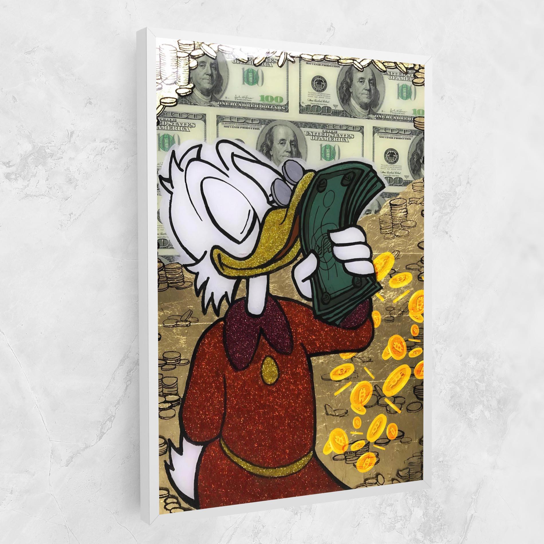 Leinwandbild Smell Like Money mockup 1