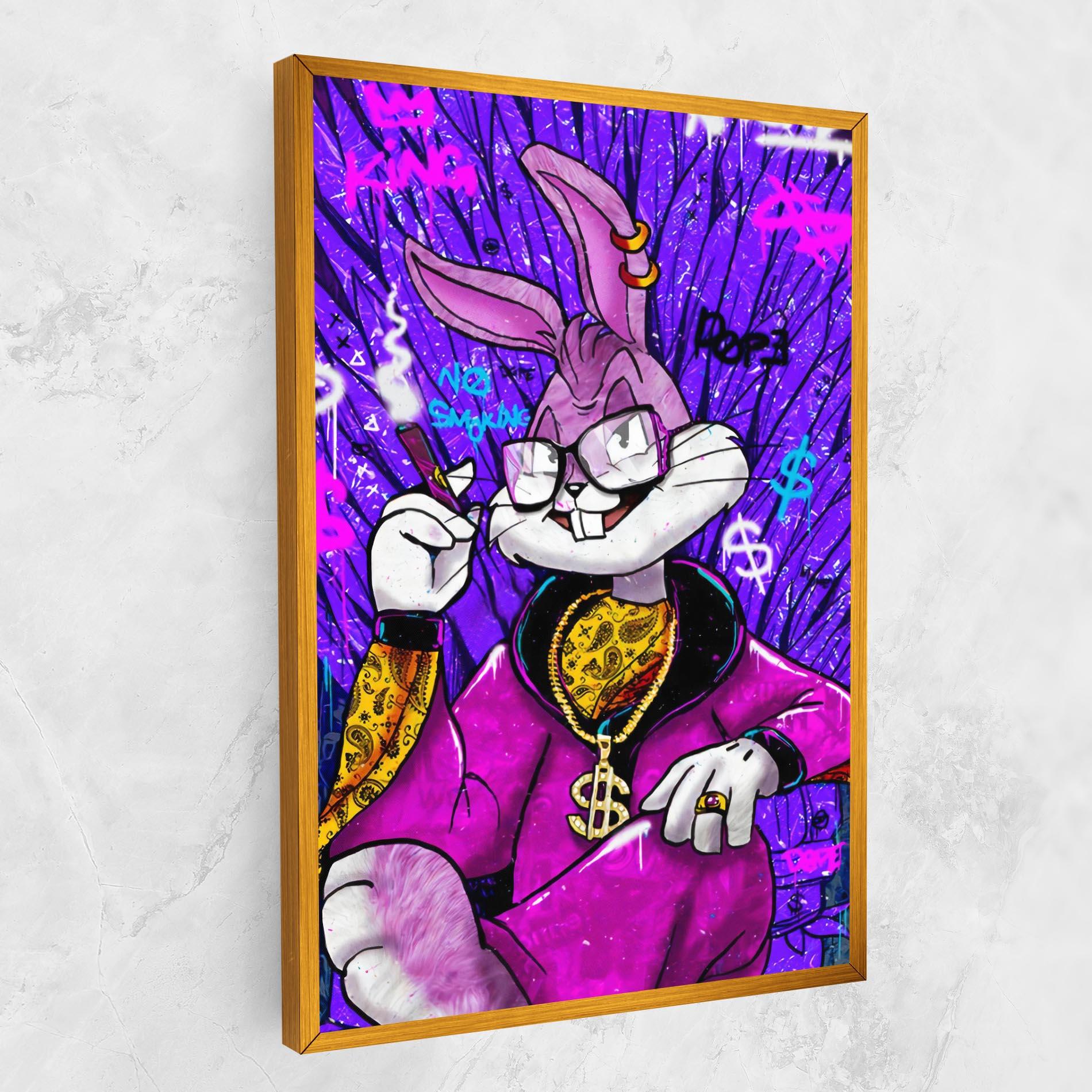 Leinwandbild Boss Buny mockup 1