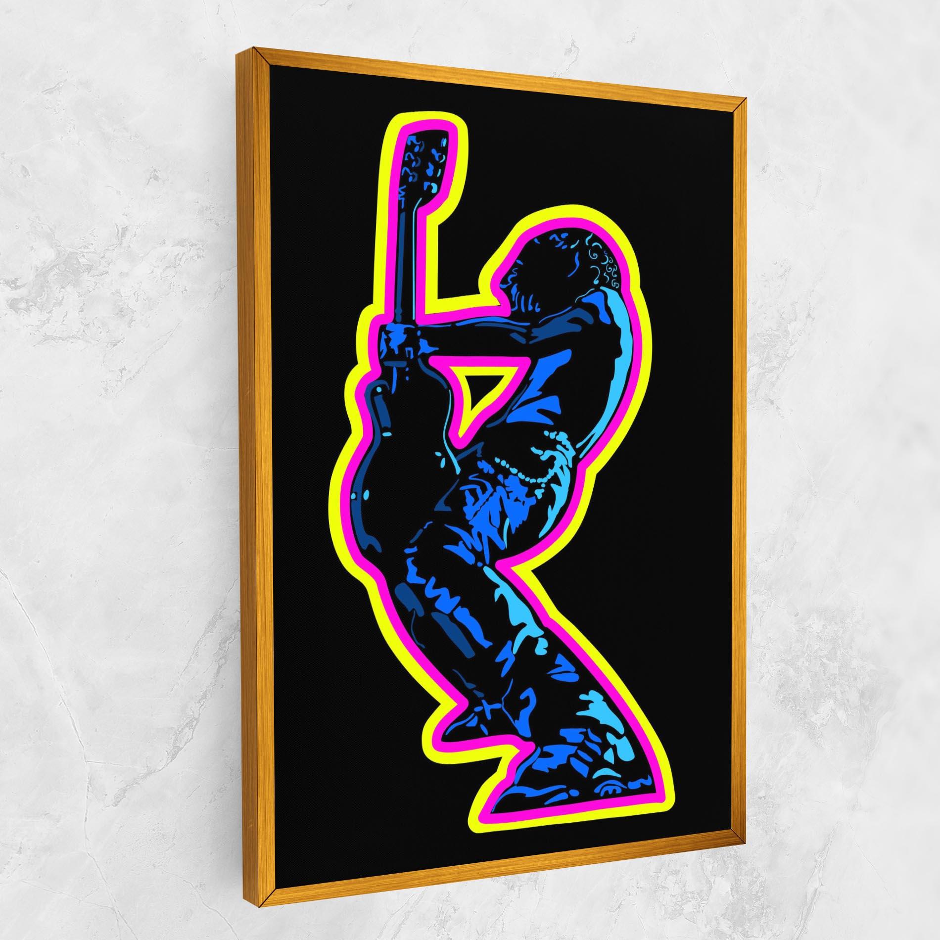 Leinwandbild Guitarist Art mockup 1