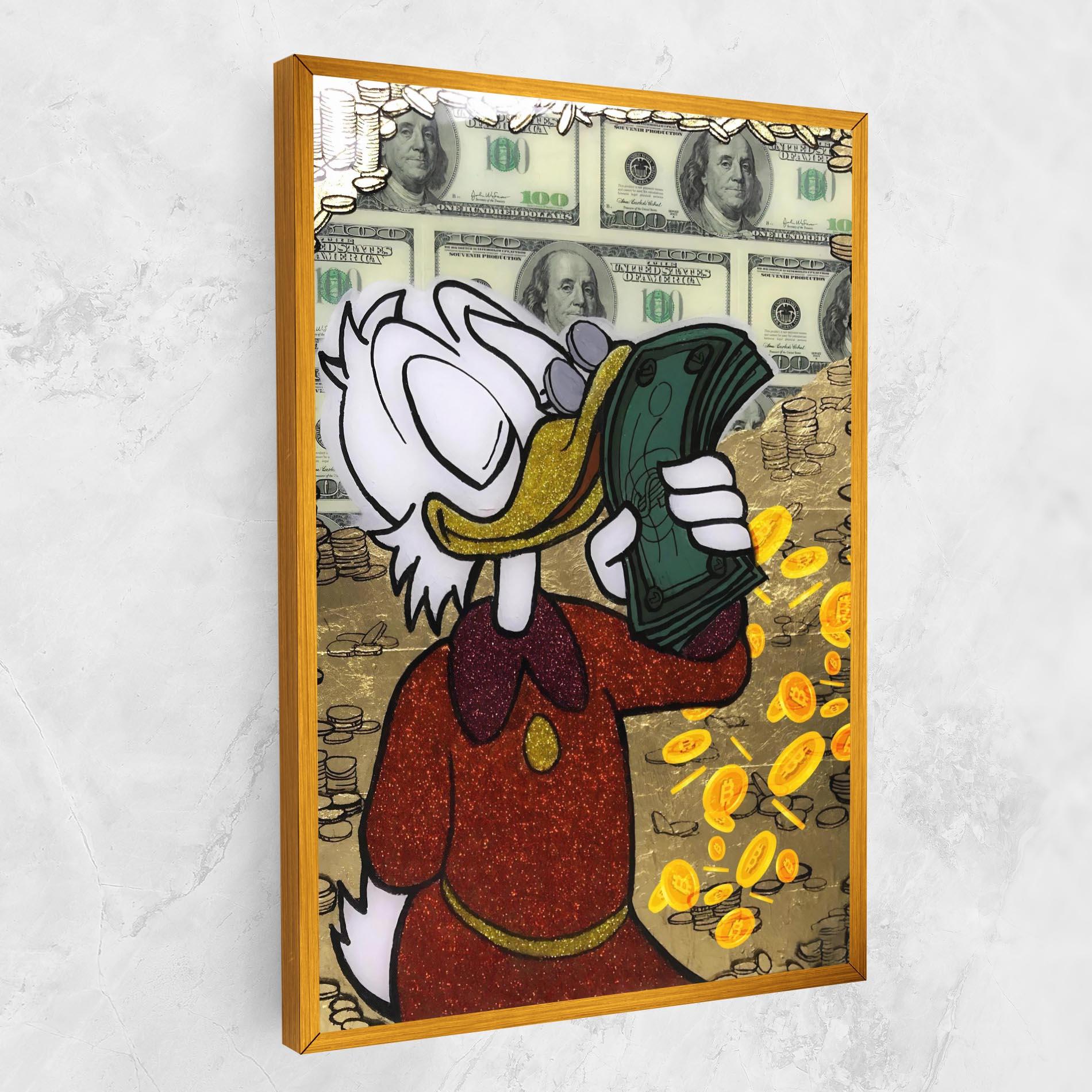 Leinwandbild Smell Like Money mockup 1