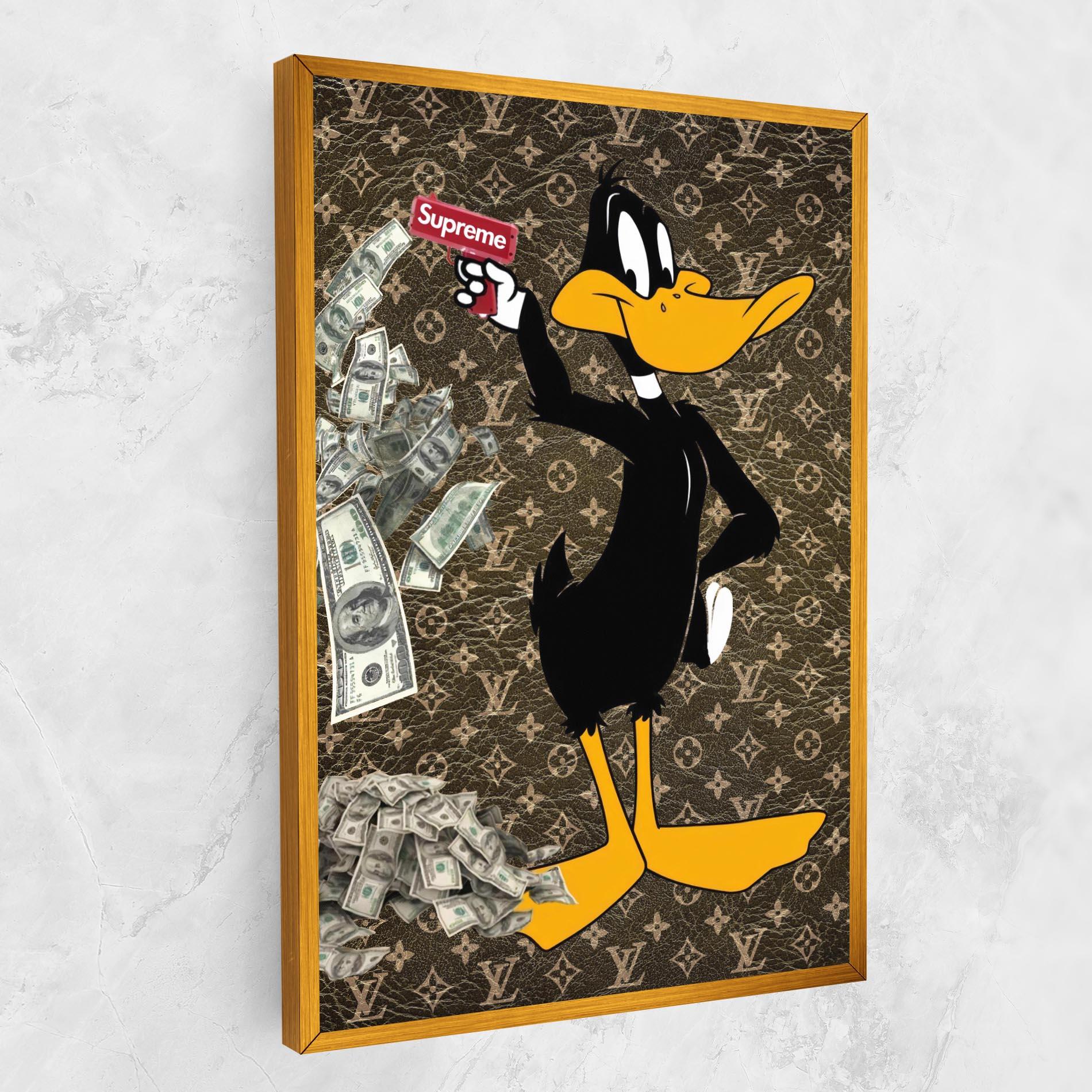 Leinwandbild Supreme Daffy mockup 1