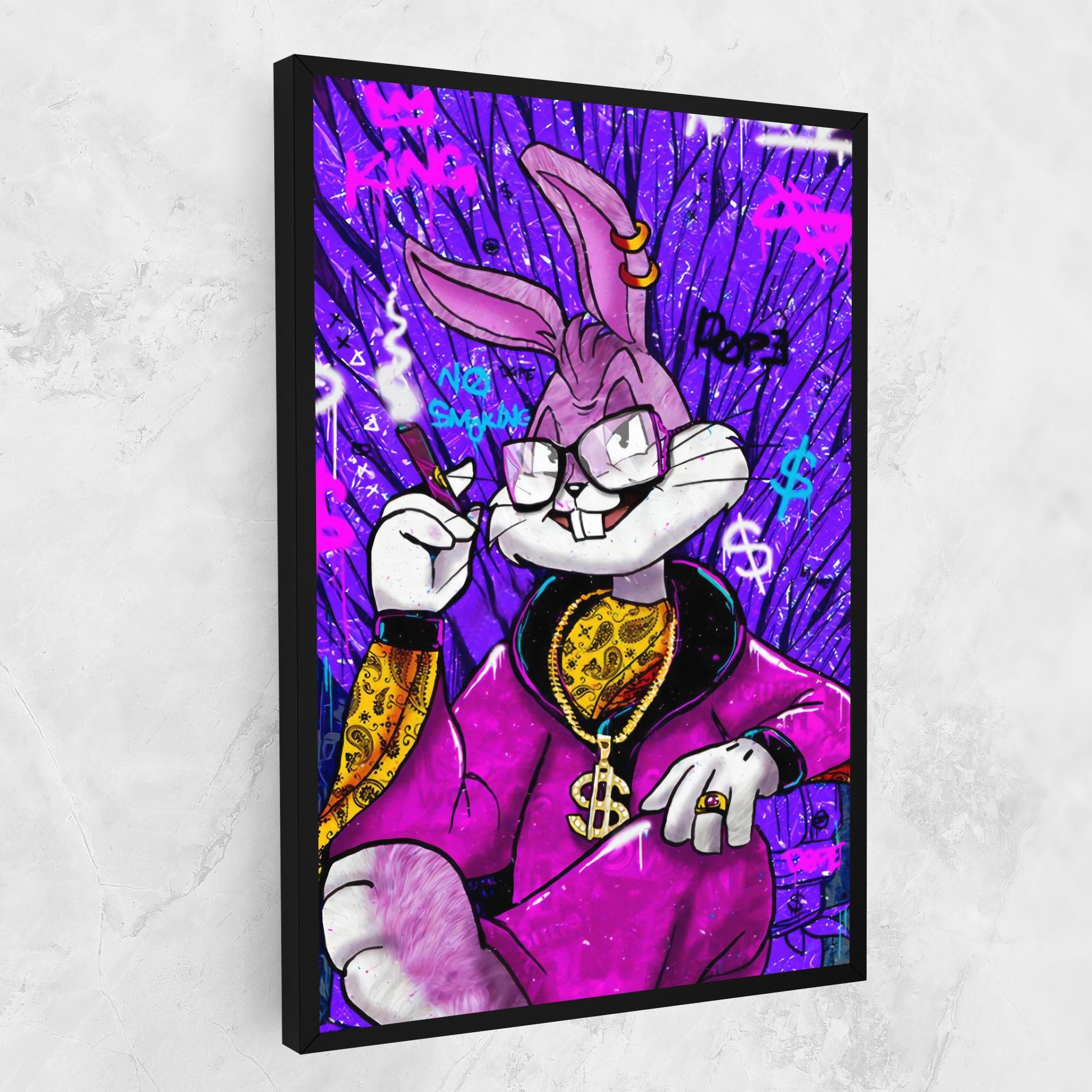 Leinwandbild Boss Buny mockup 1