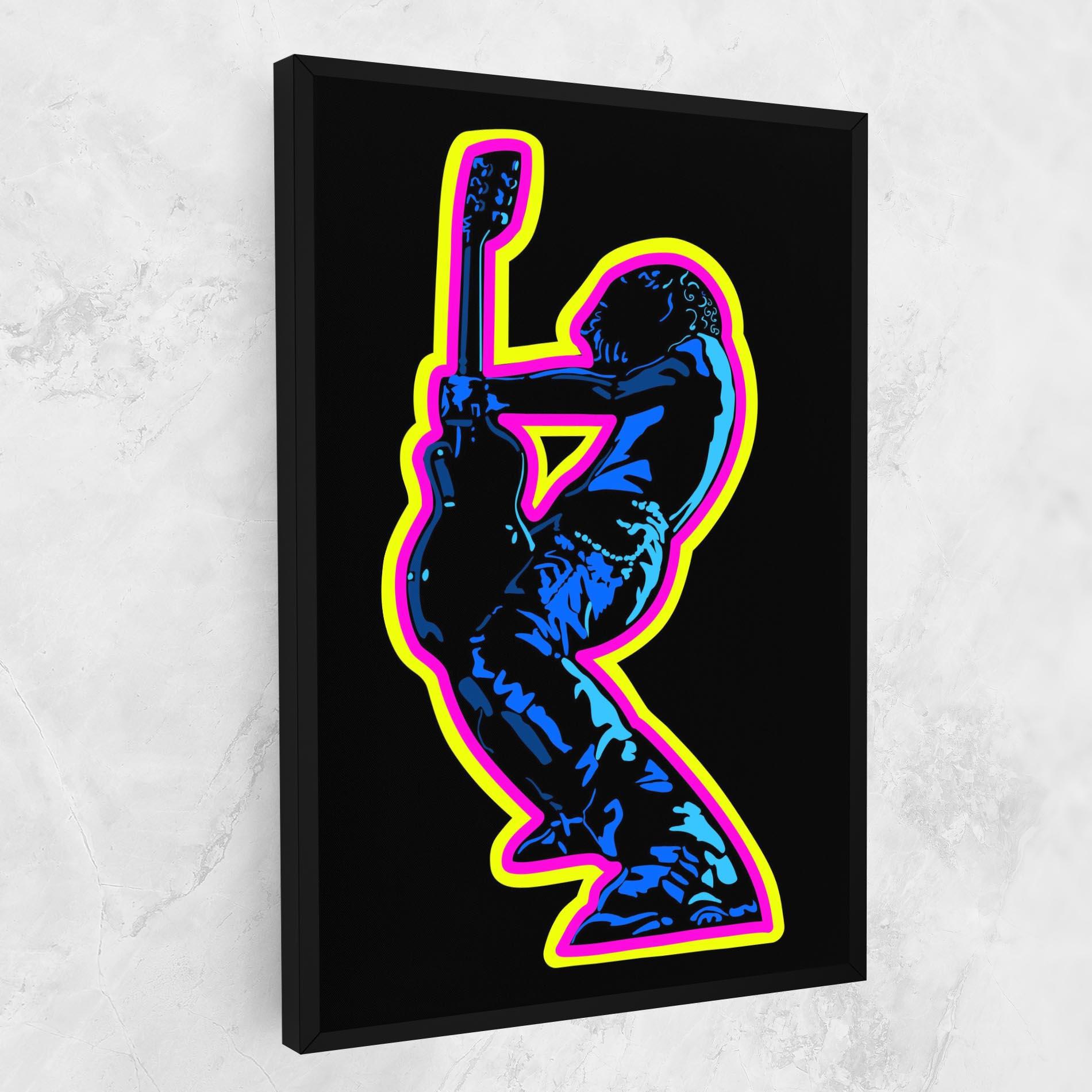 Leinwandbild Guitarist Art mockup 1