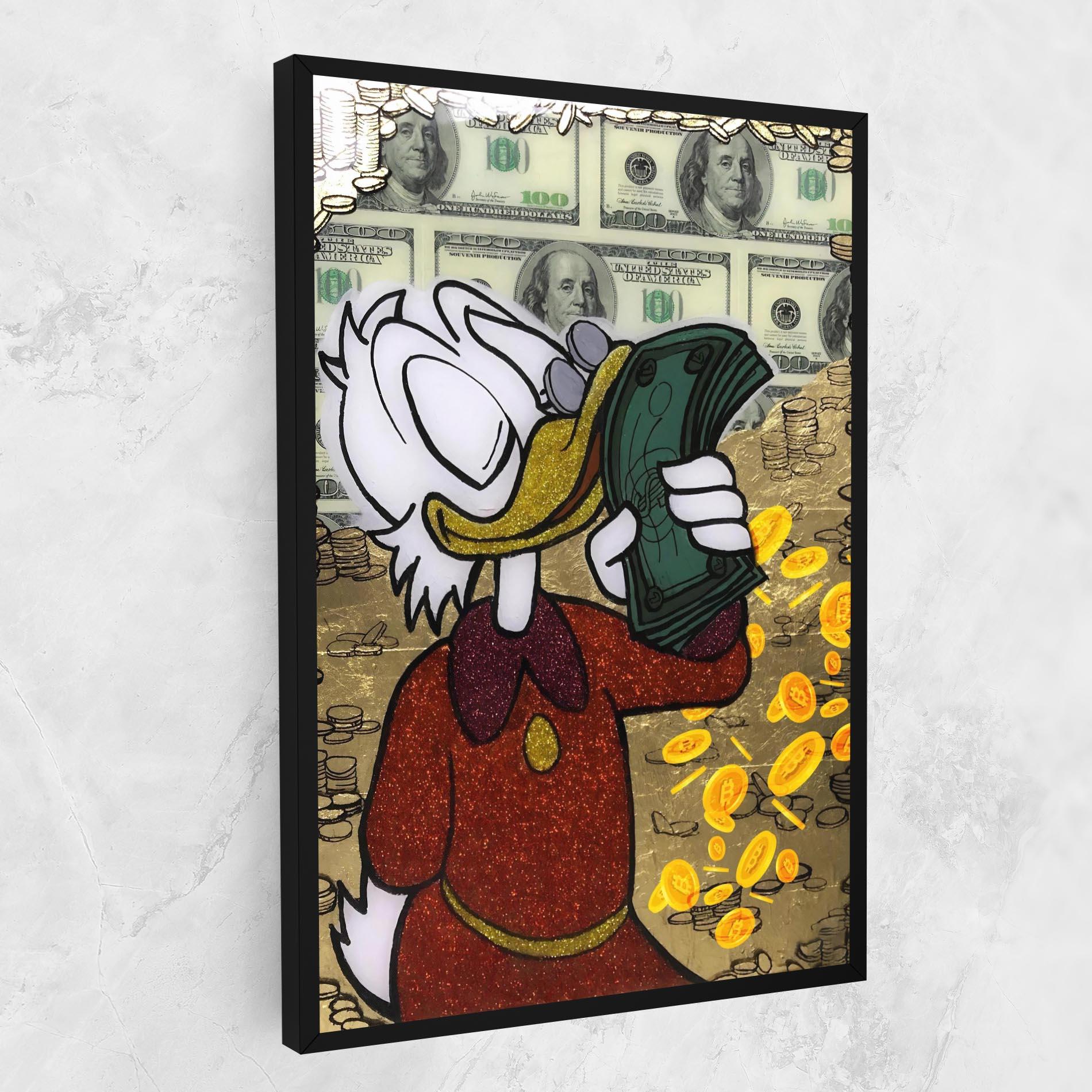 Leinwandbild Smell Like Money mockup 1