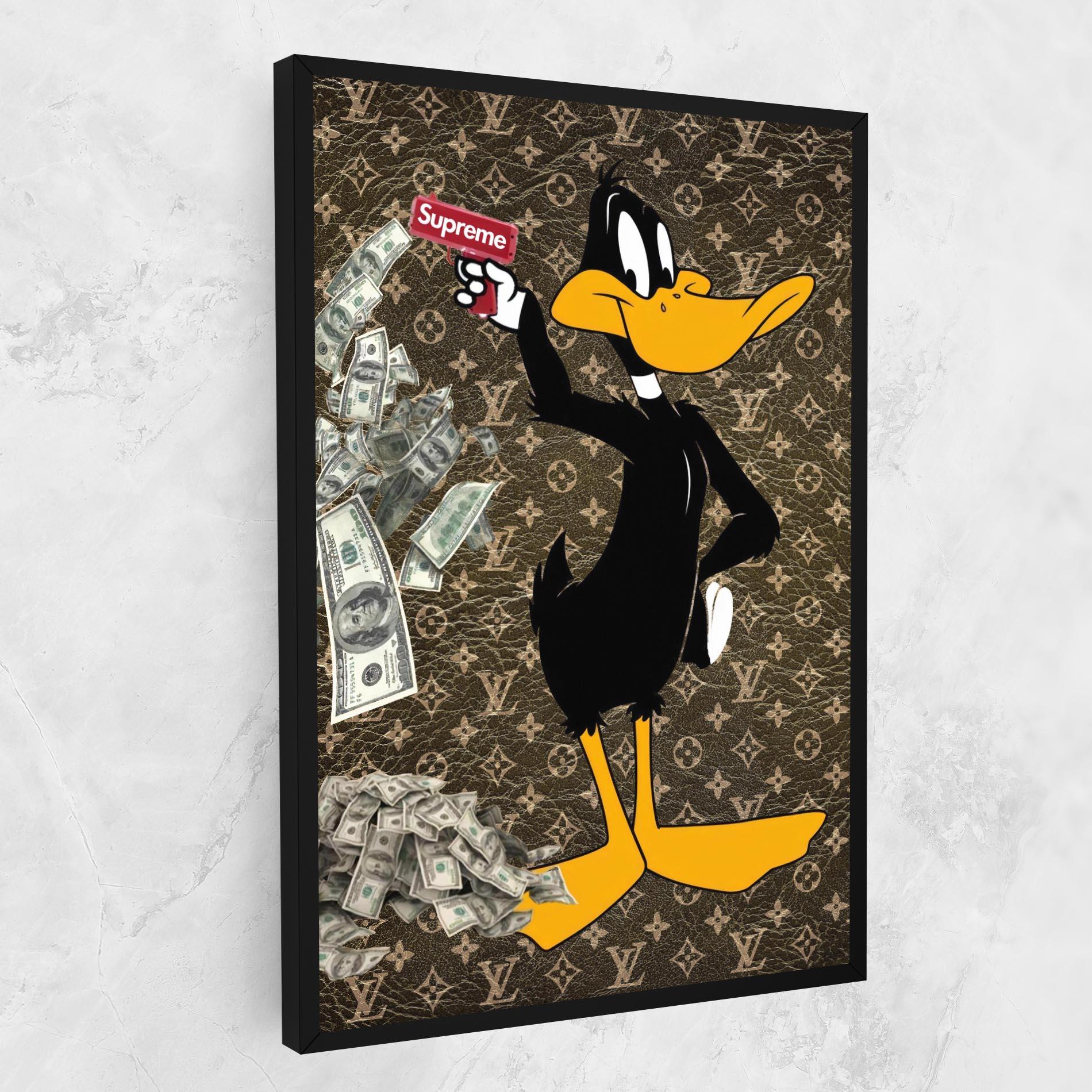 Leinwandbild Supreme Daffy mockup 1