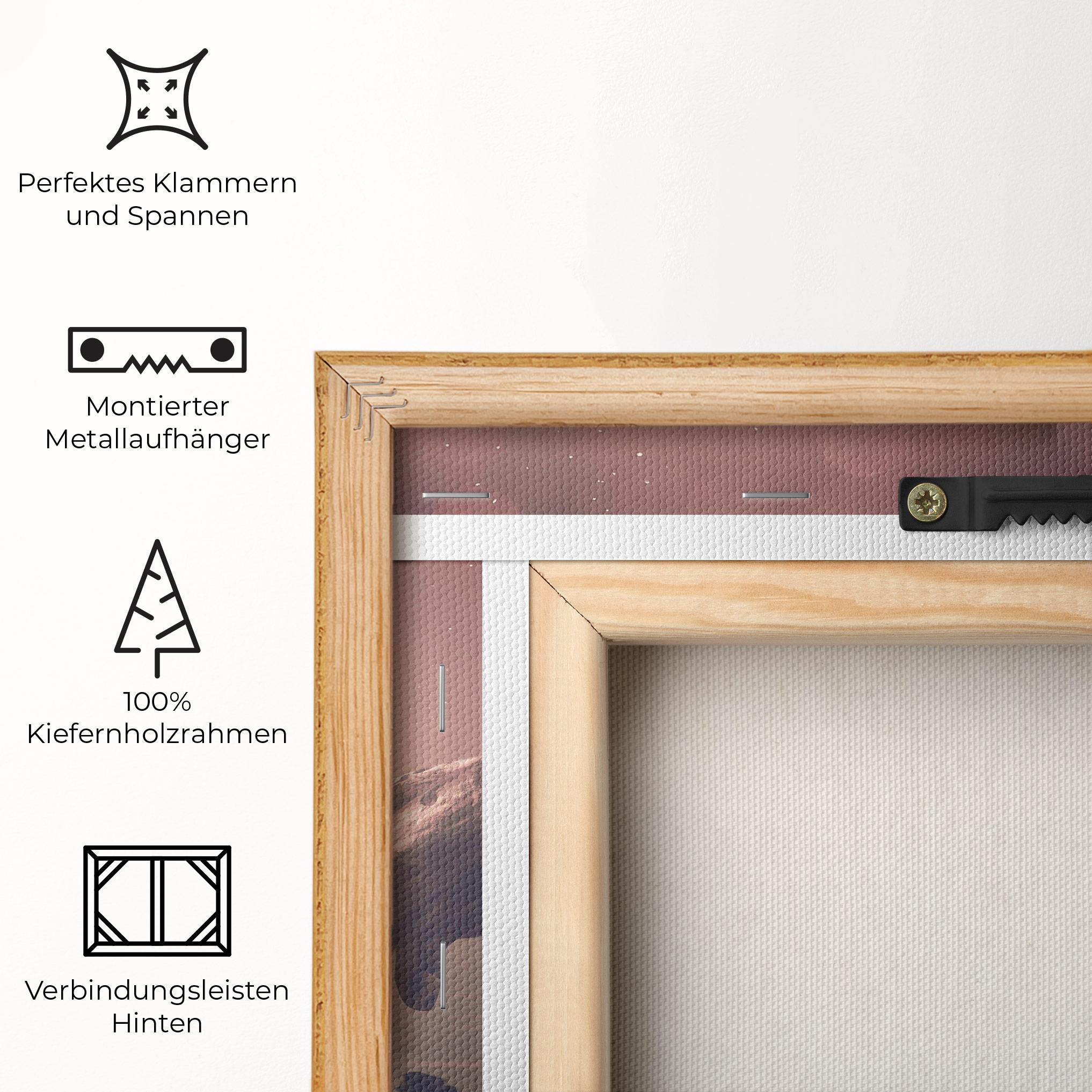 Leinwandbild Life Story mockup 5