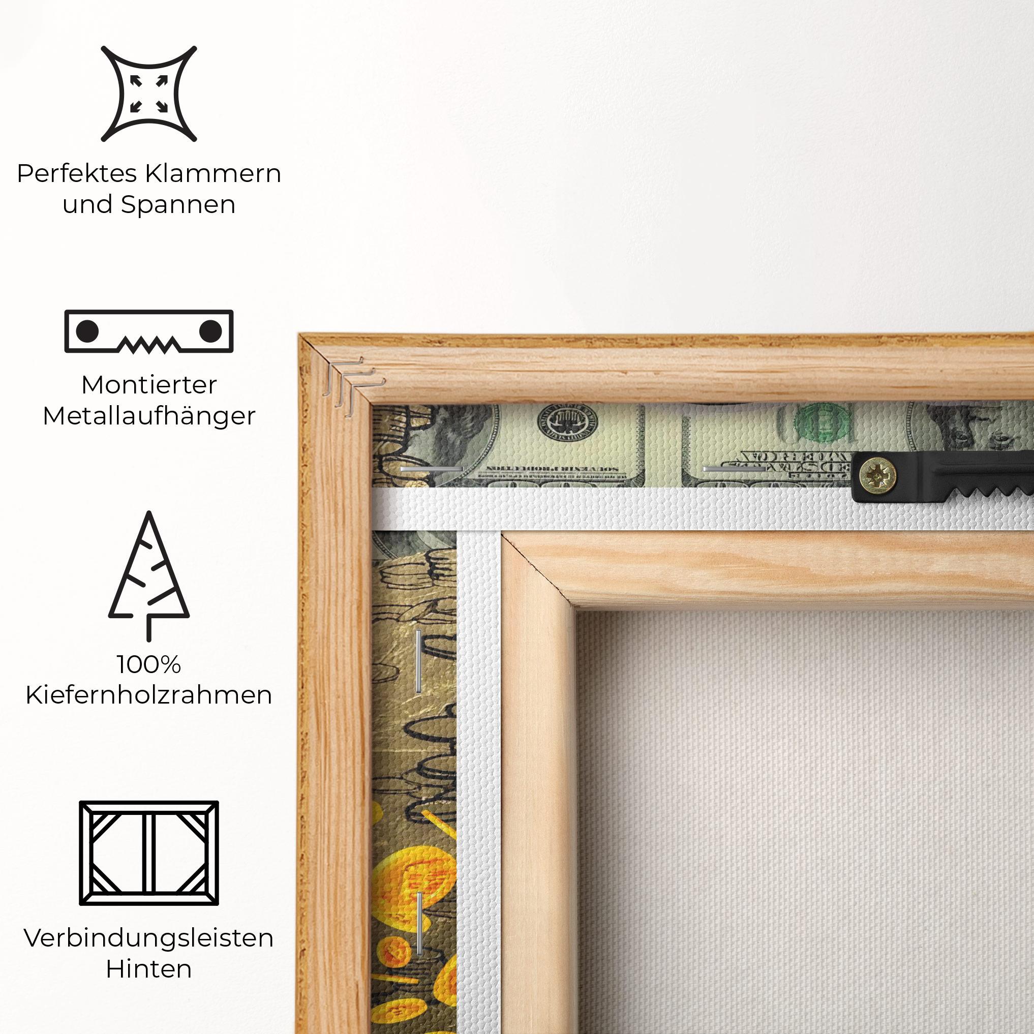 Leinwandbild Smell Like Money mockup 5