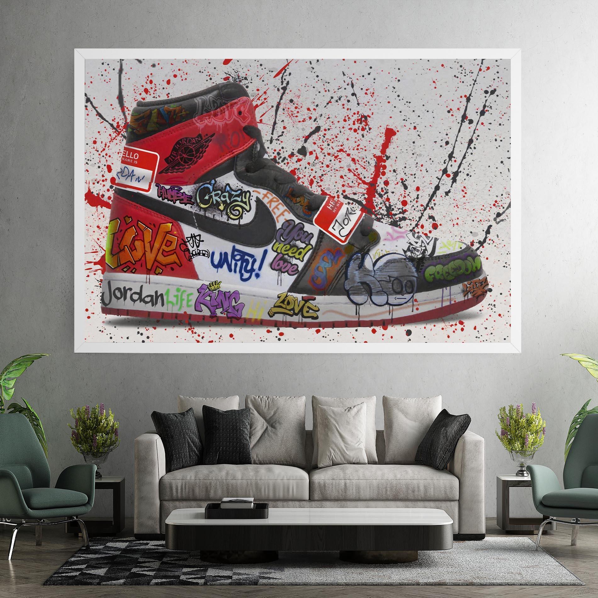 Leinwandbild Jordan Drip mockup 7