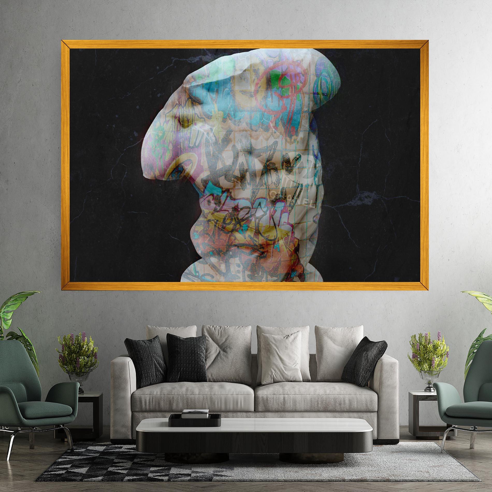 Leinwandbild Lost My Head mockup 7