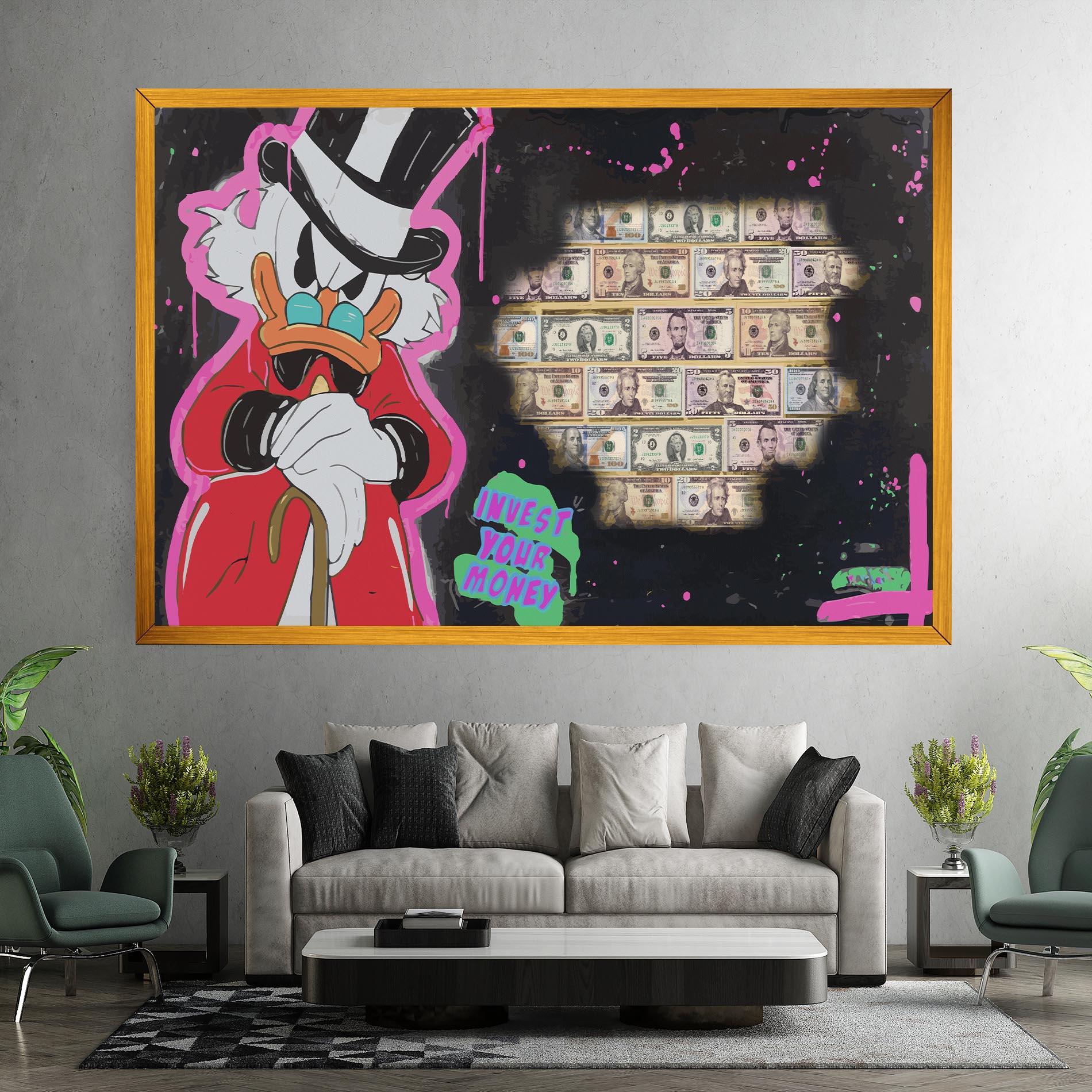 Leinwandbild Money Advice mockup 7