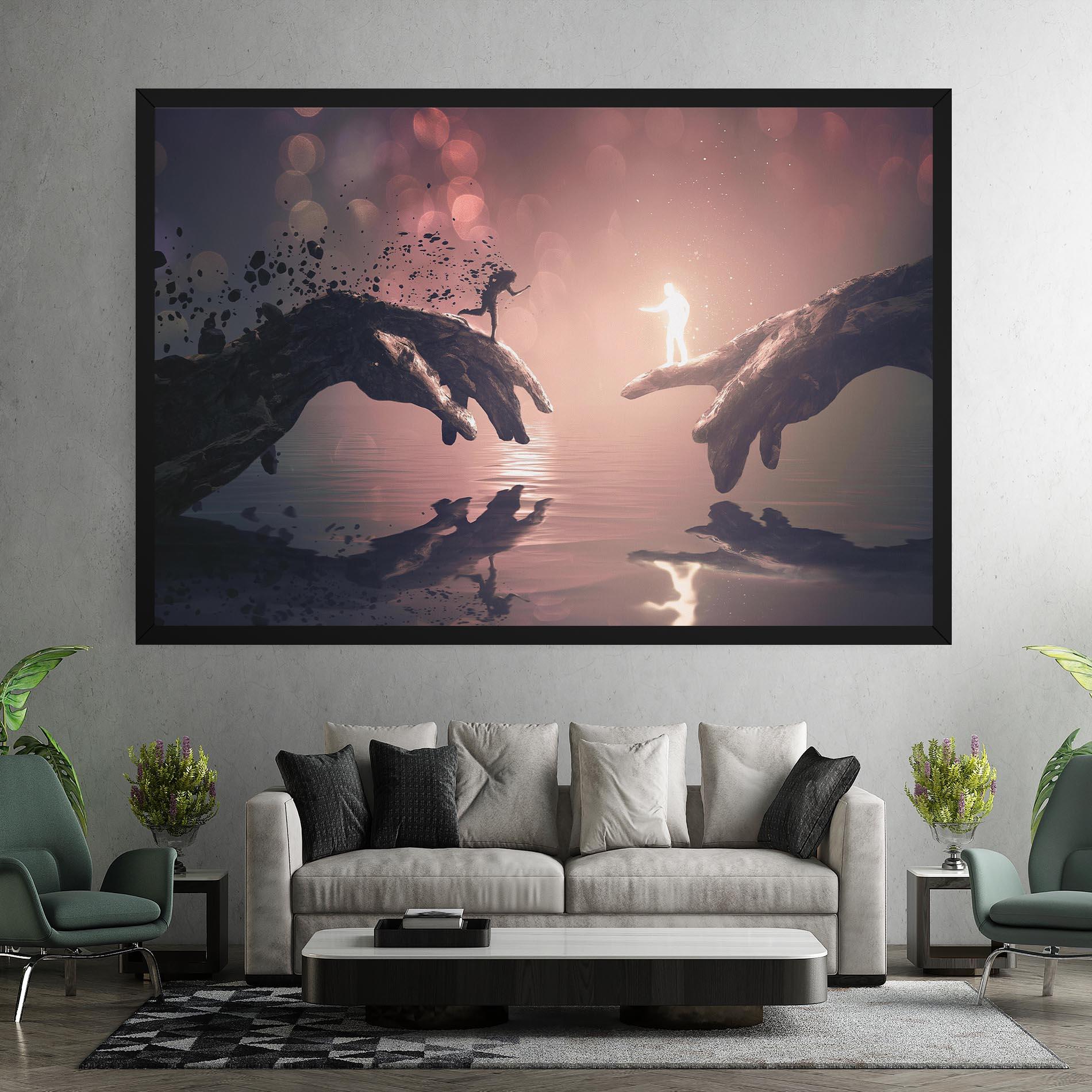 Leinwandbild Life Story mockup 7