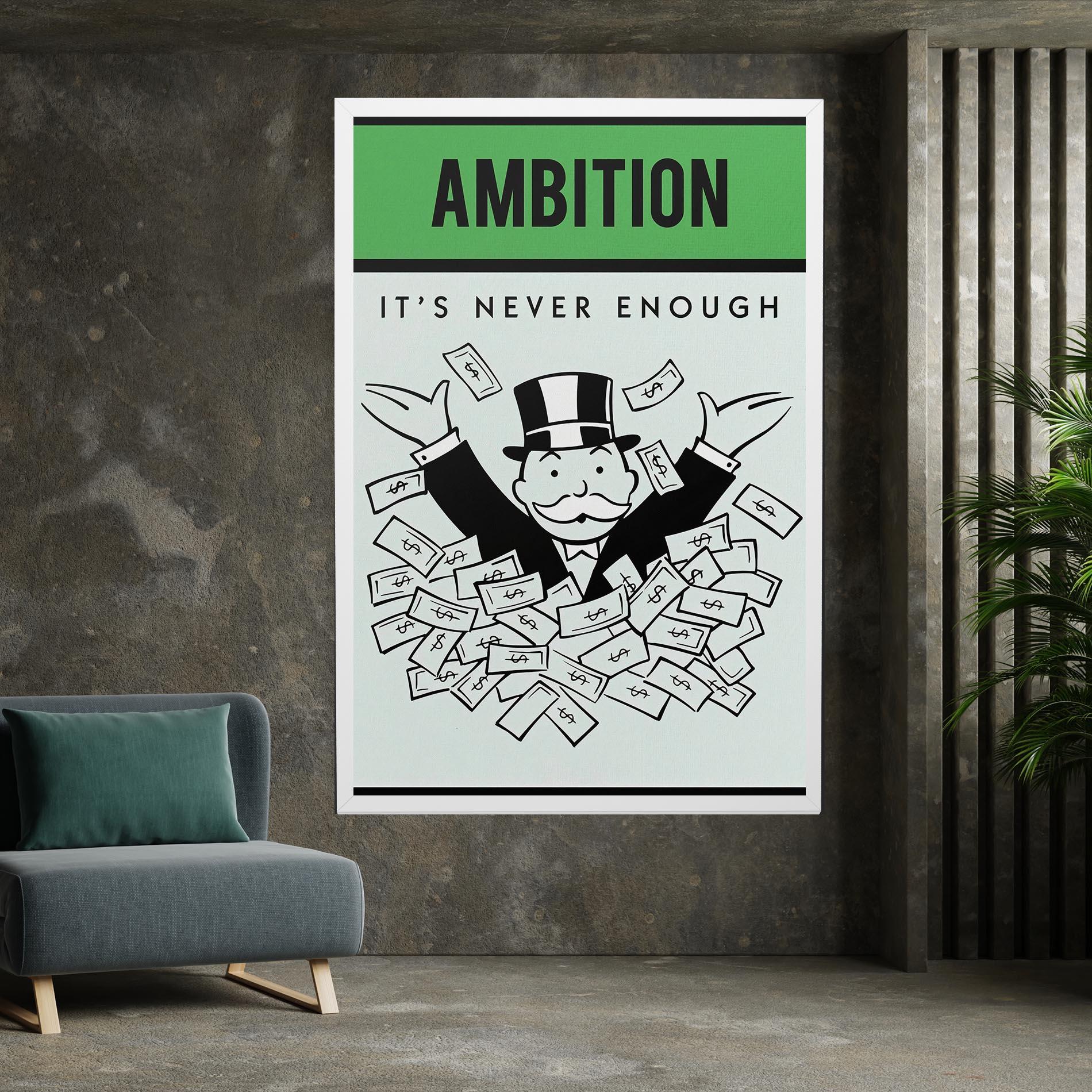 Leinwandbild AMBITION mockup 7