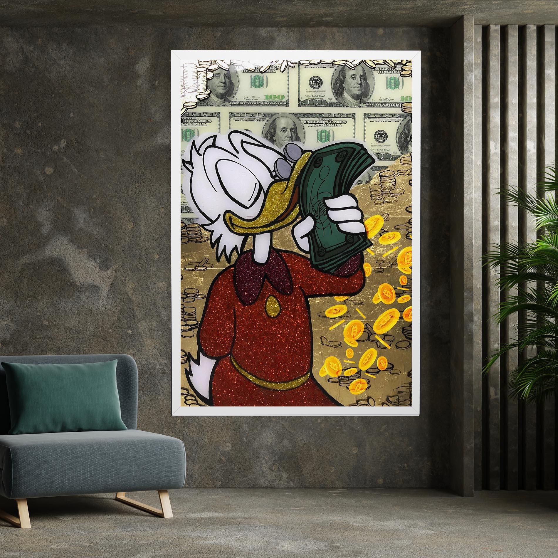 Leinwandbild Smell Like Money mockup 7