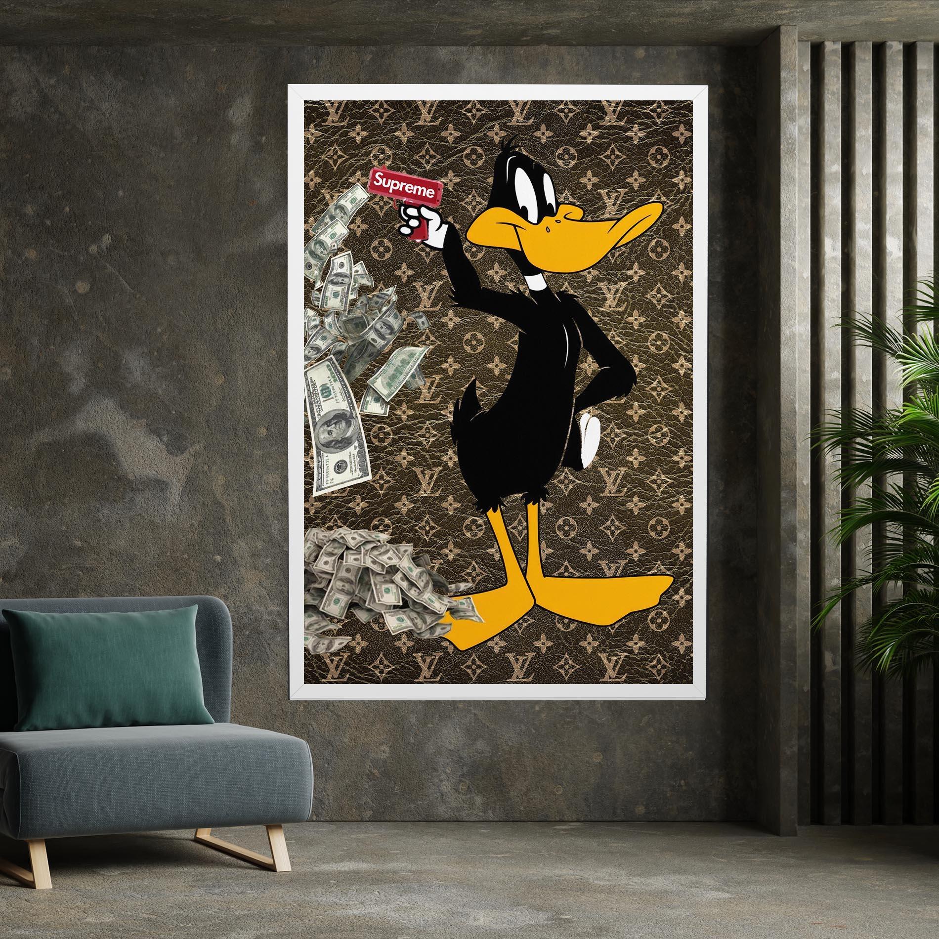 Leinwandbild Supreme Daffy mockup 7