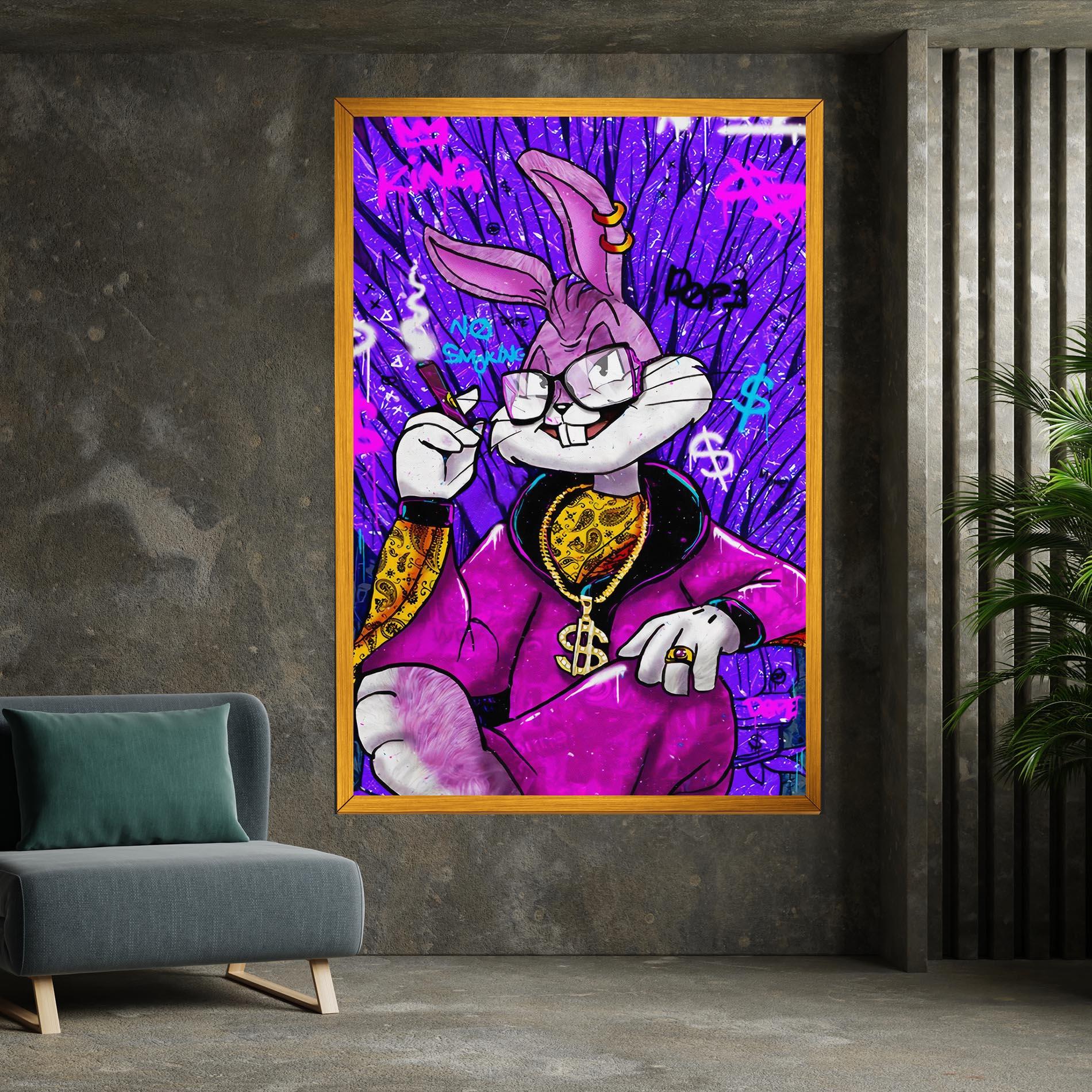 Leinwandbild Boss Buny mockup 7