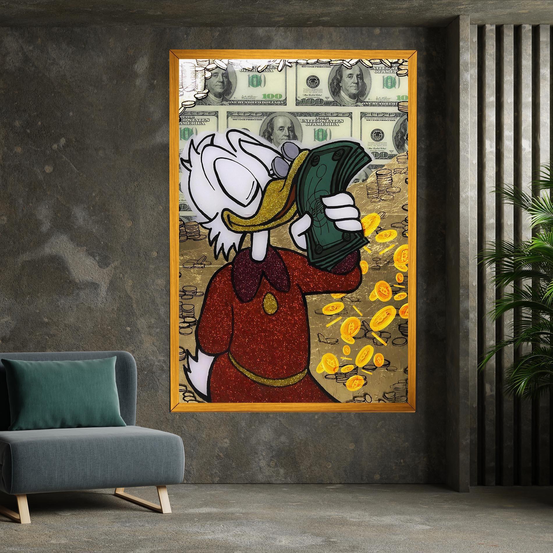 Leinwandbild Smell Like Money mockup 7