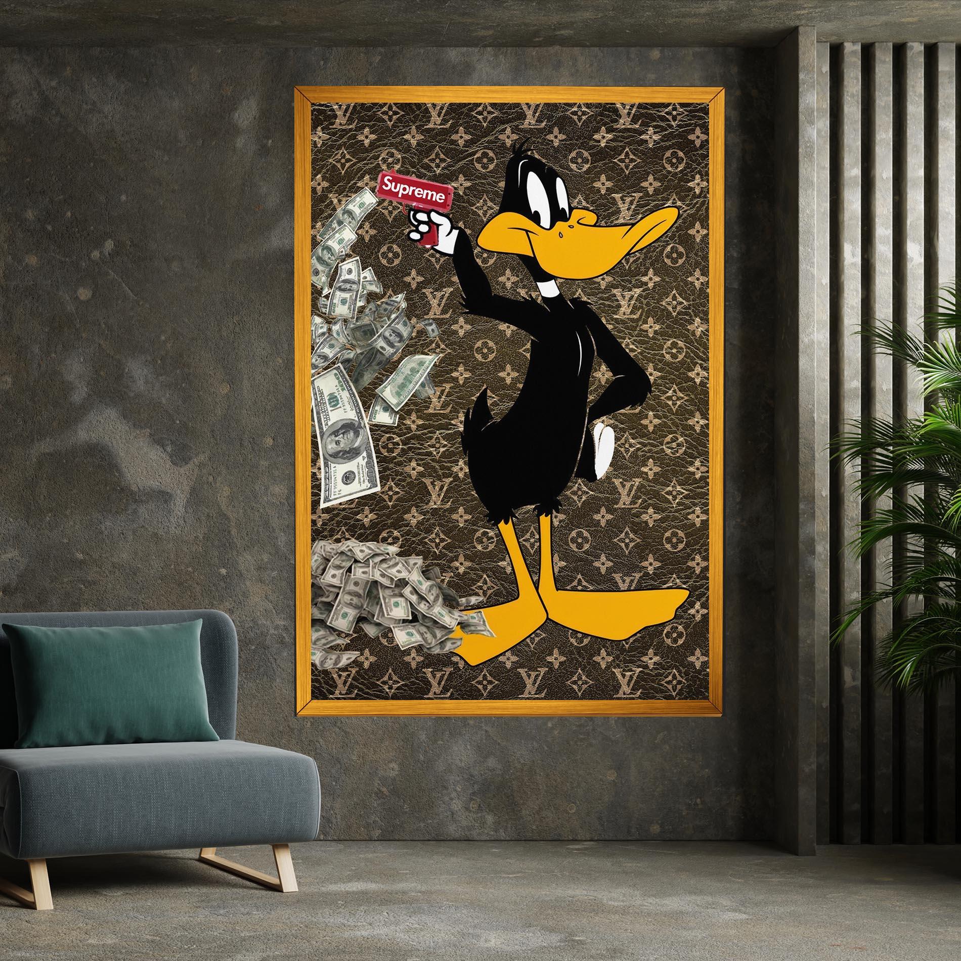 Leinwandbild Supreme Daffy mockup 7
