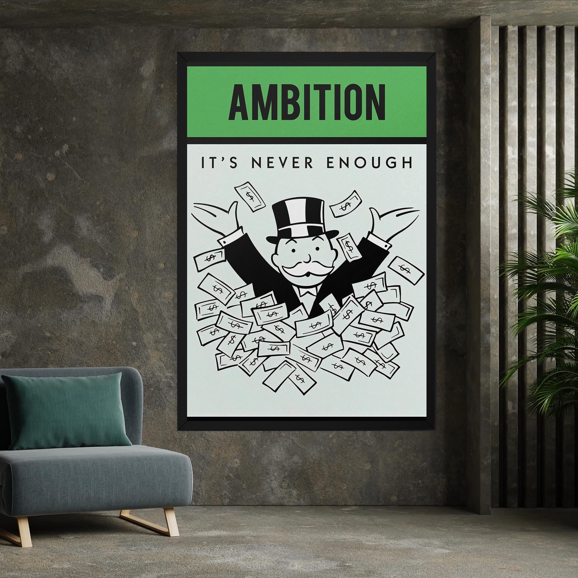 Leinwandbild AMBITION mockup 7