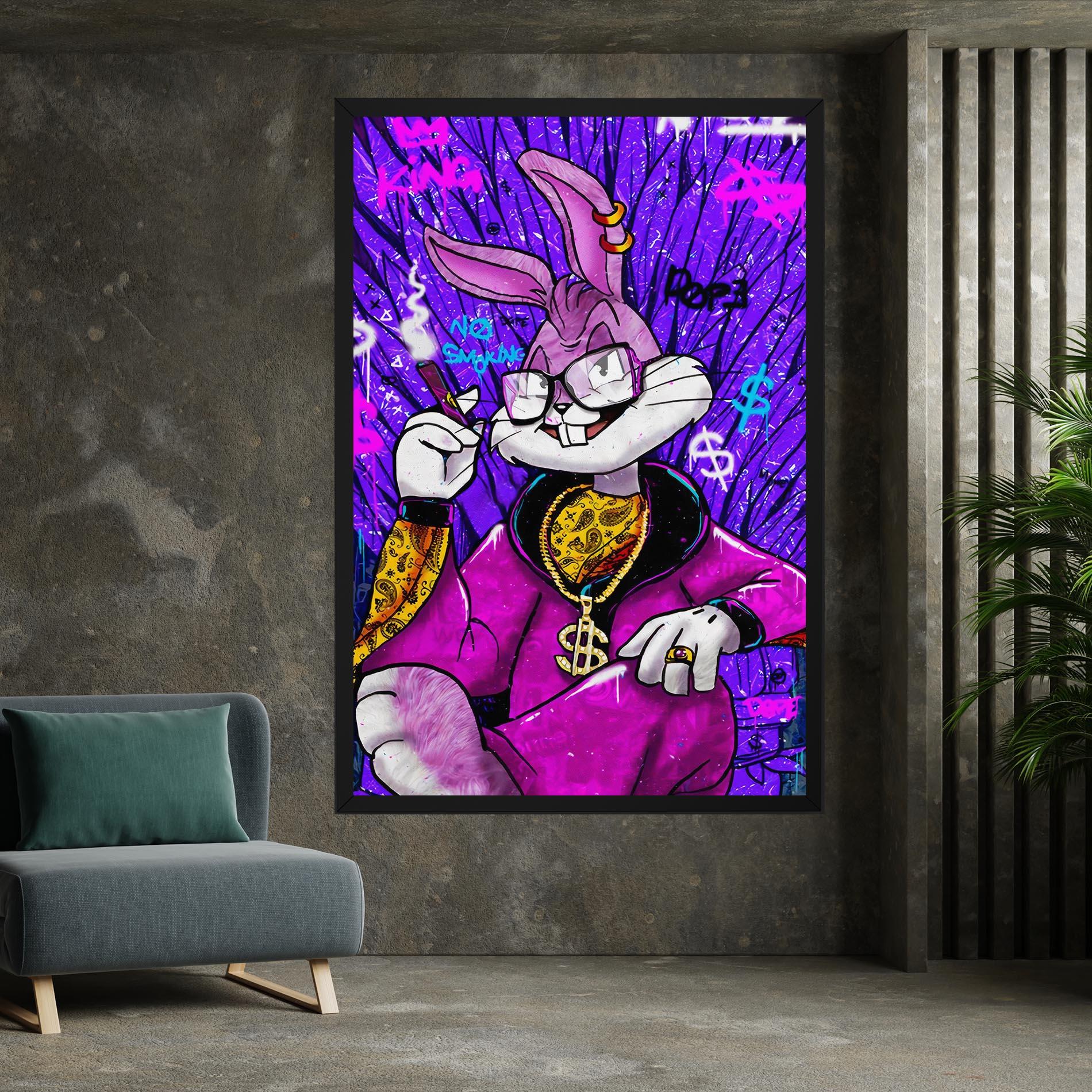 Leinwandbild Boss Buny mockup 7