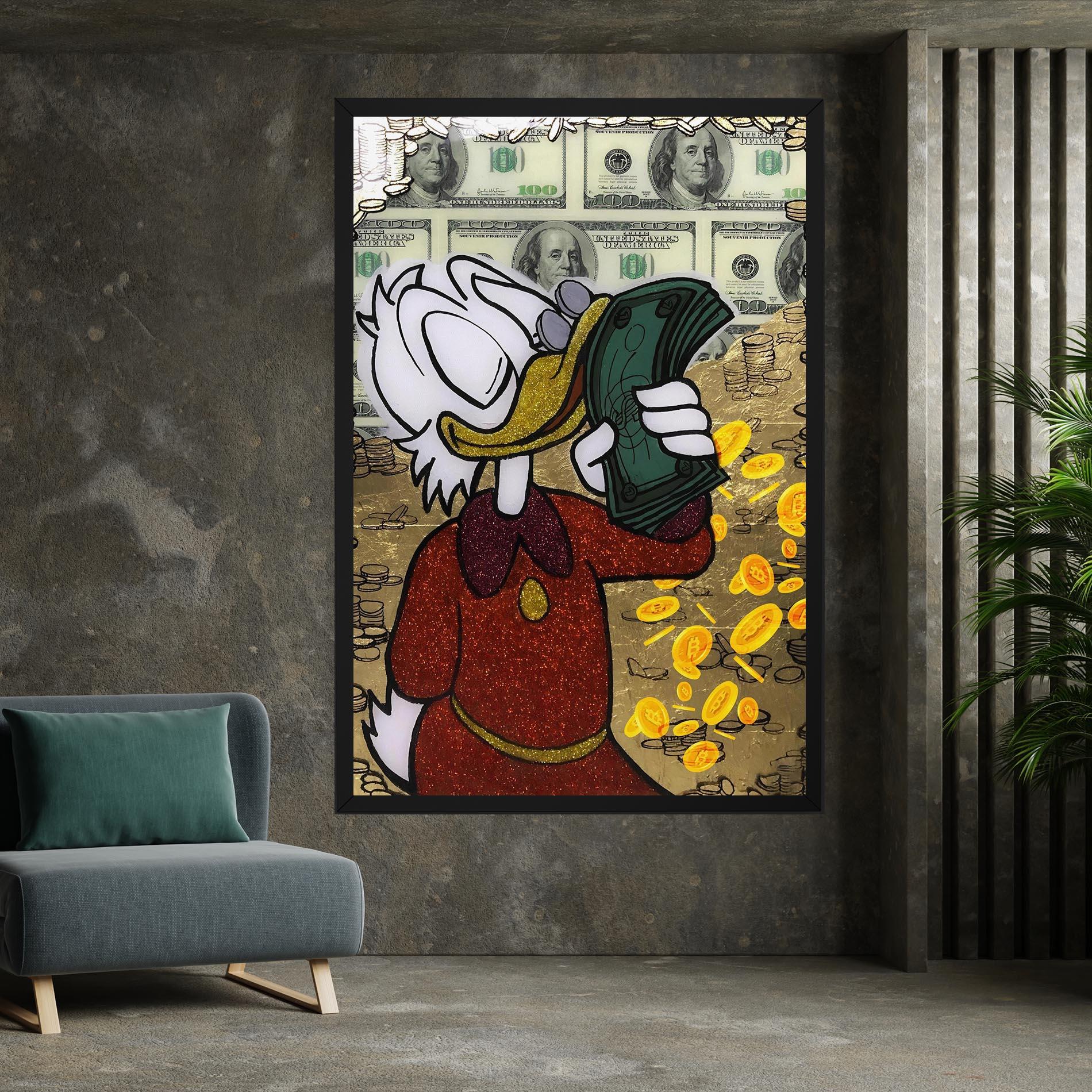 Leinwandbild Smell Like Money mockup 7