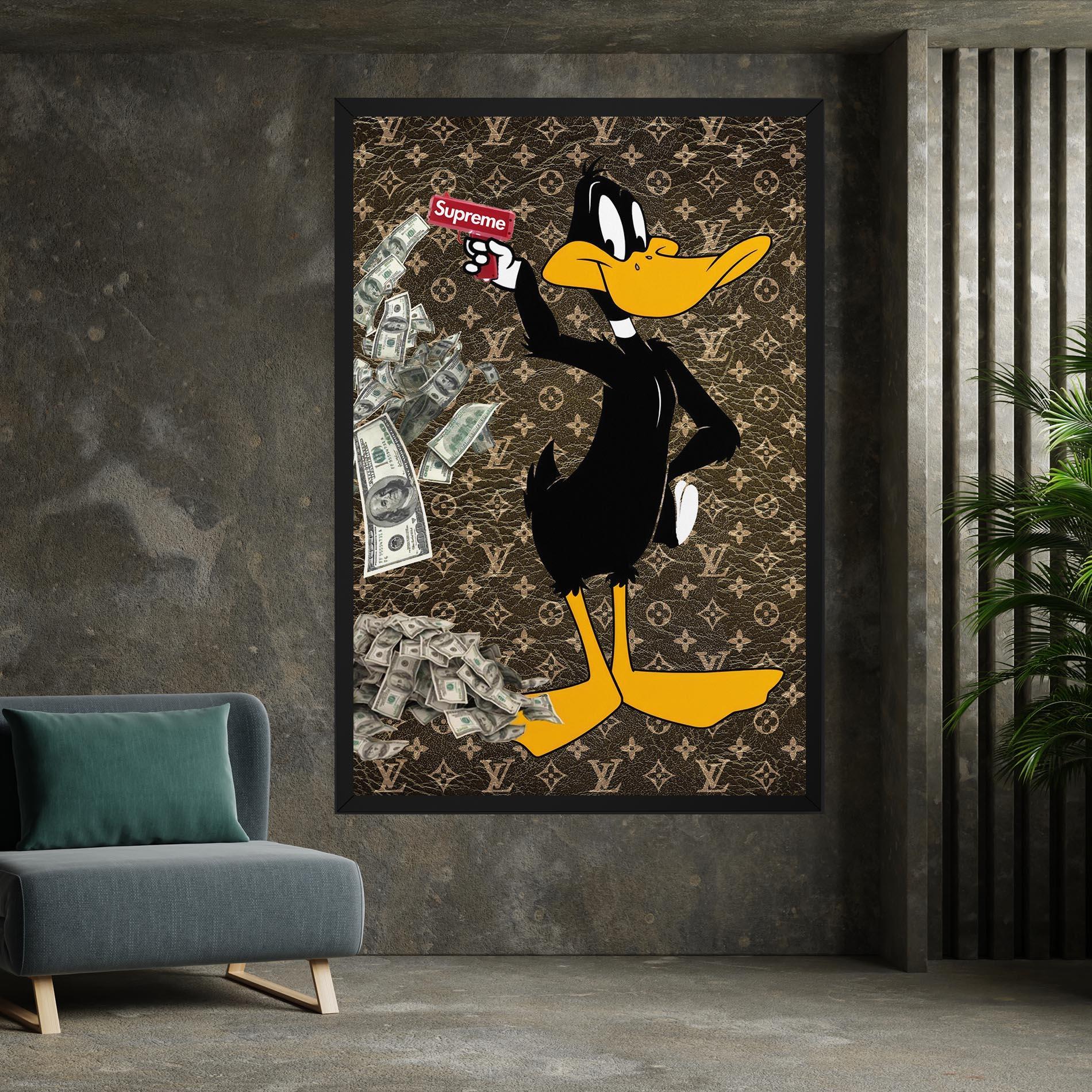Leinwandbild Supreme Daffy mockup 7