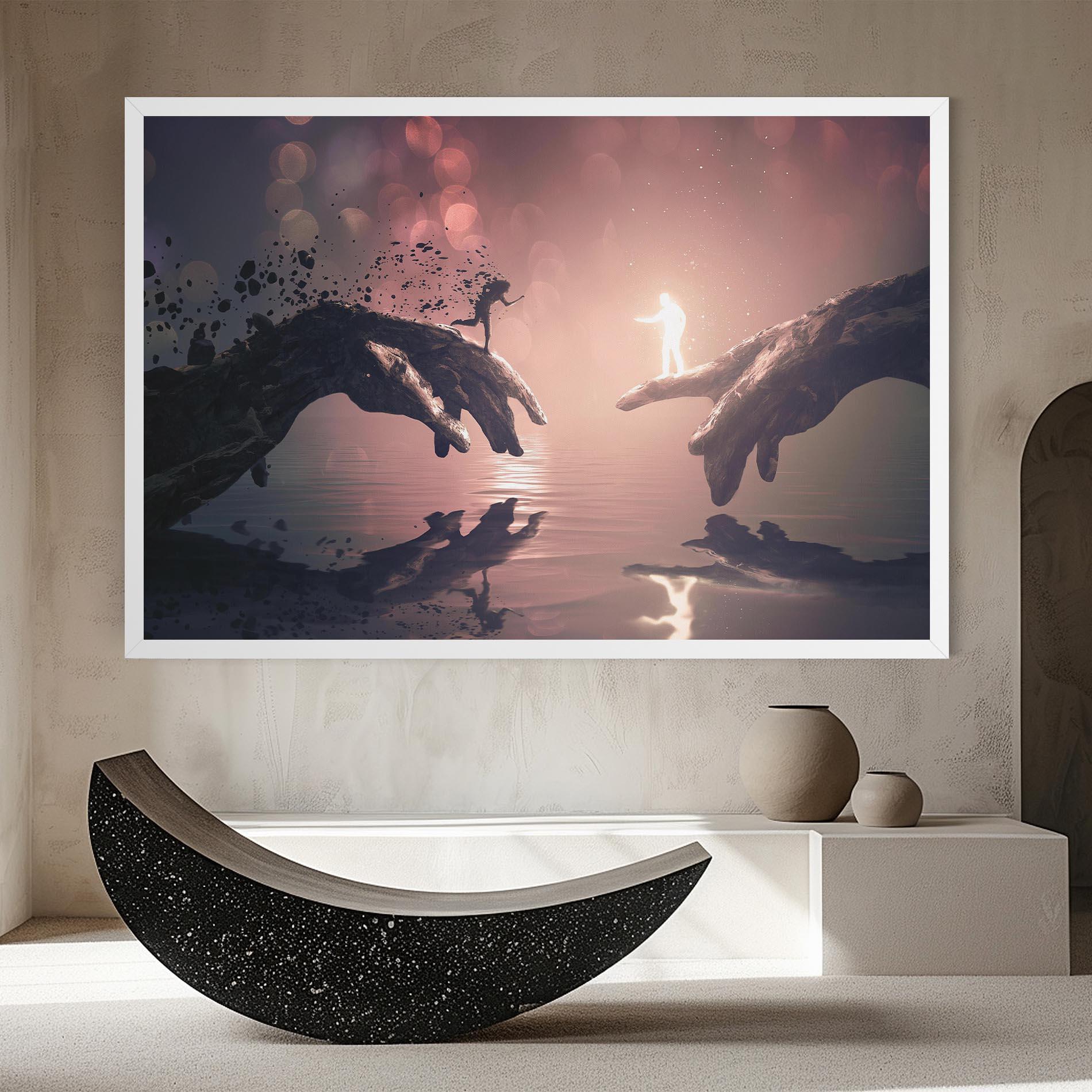 Leinwandbild Life Story mockup 8