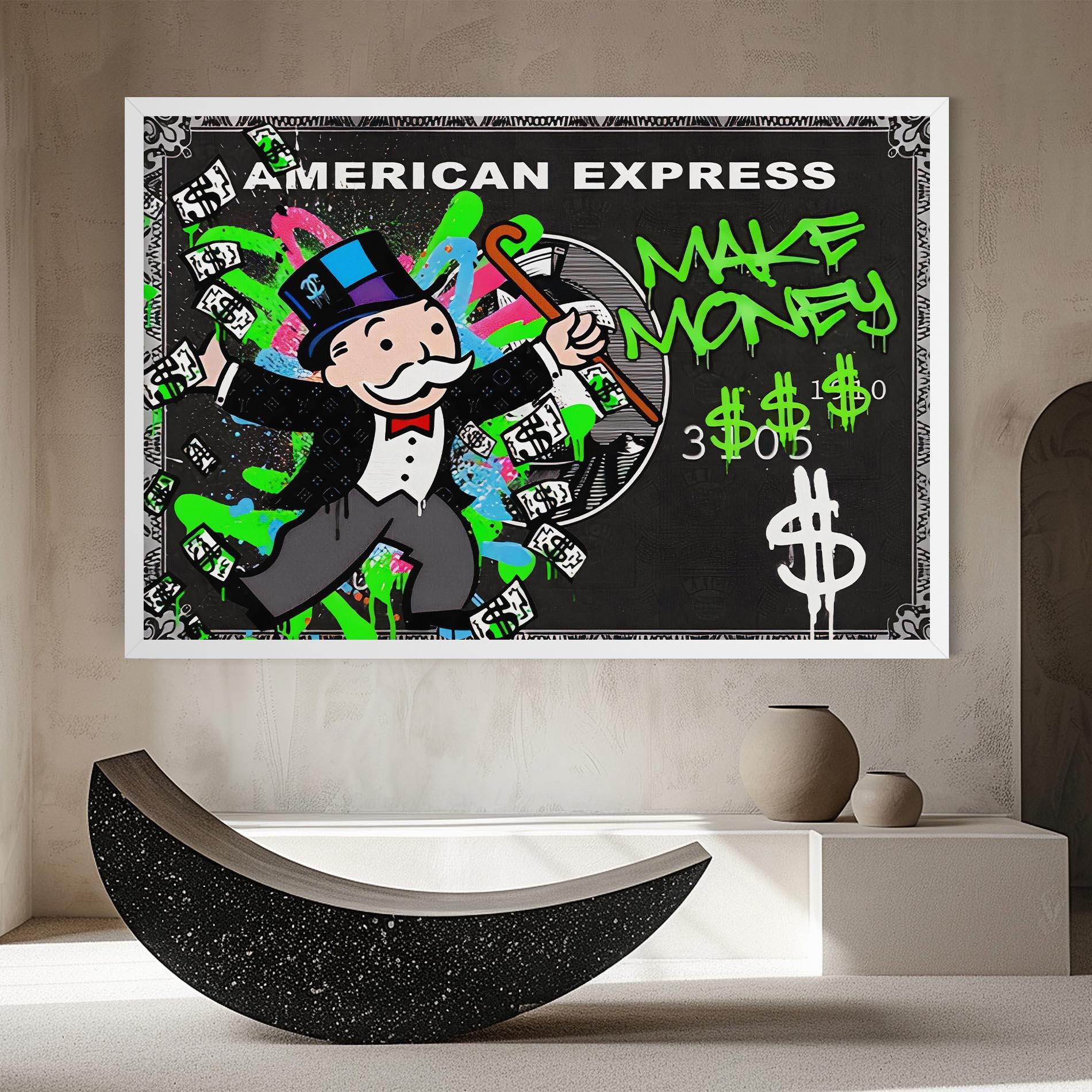 Leinwandbild Make Money mockup 8